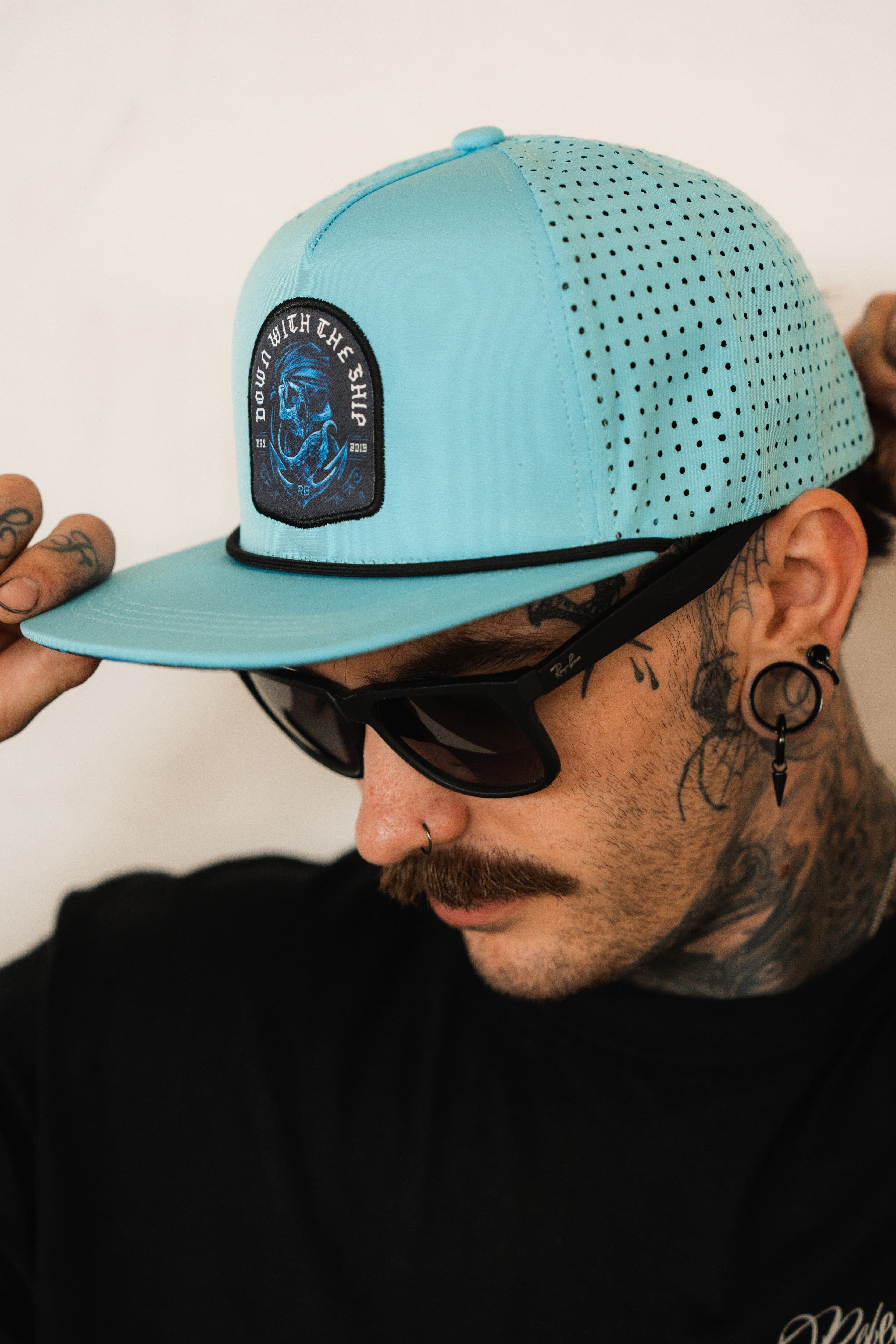 Ship Wreck BLUE Snapback
