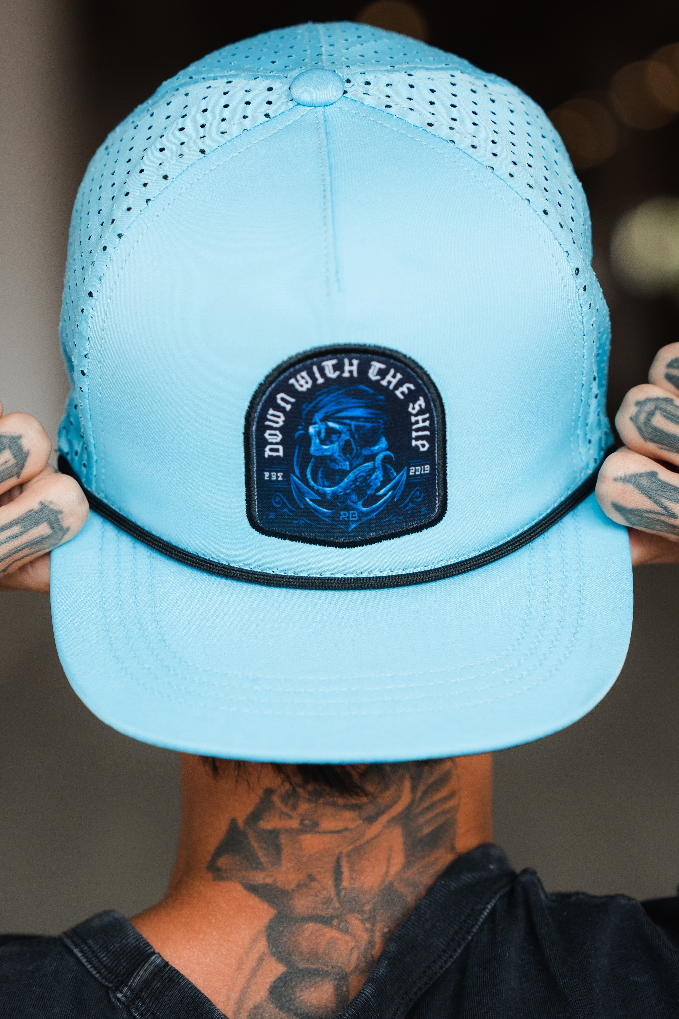 Ship Wreck BLUE Snapback