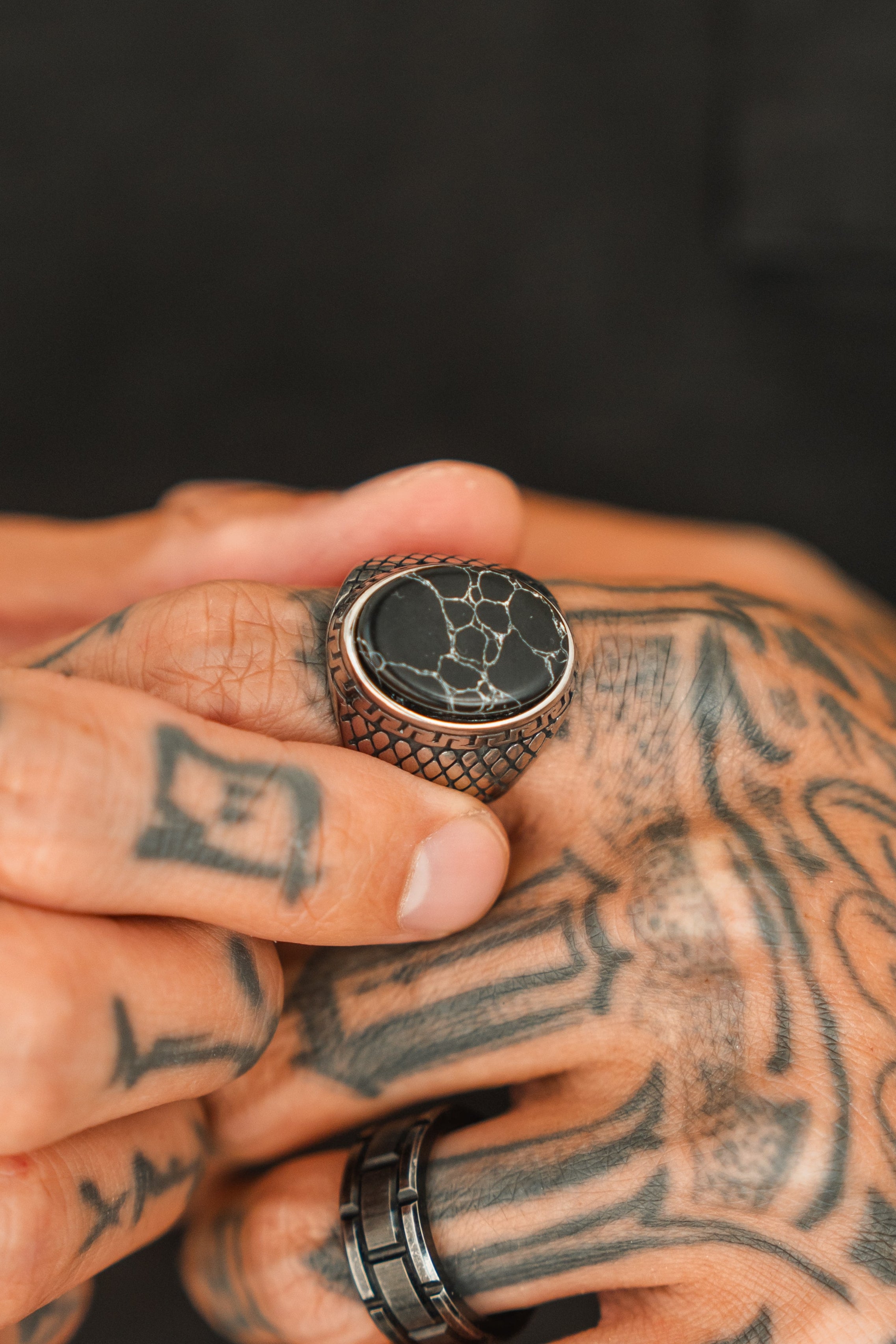 Black Storm Ring