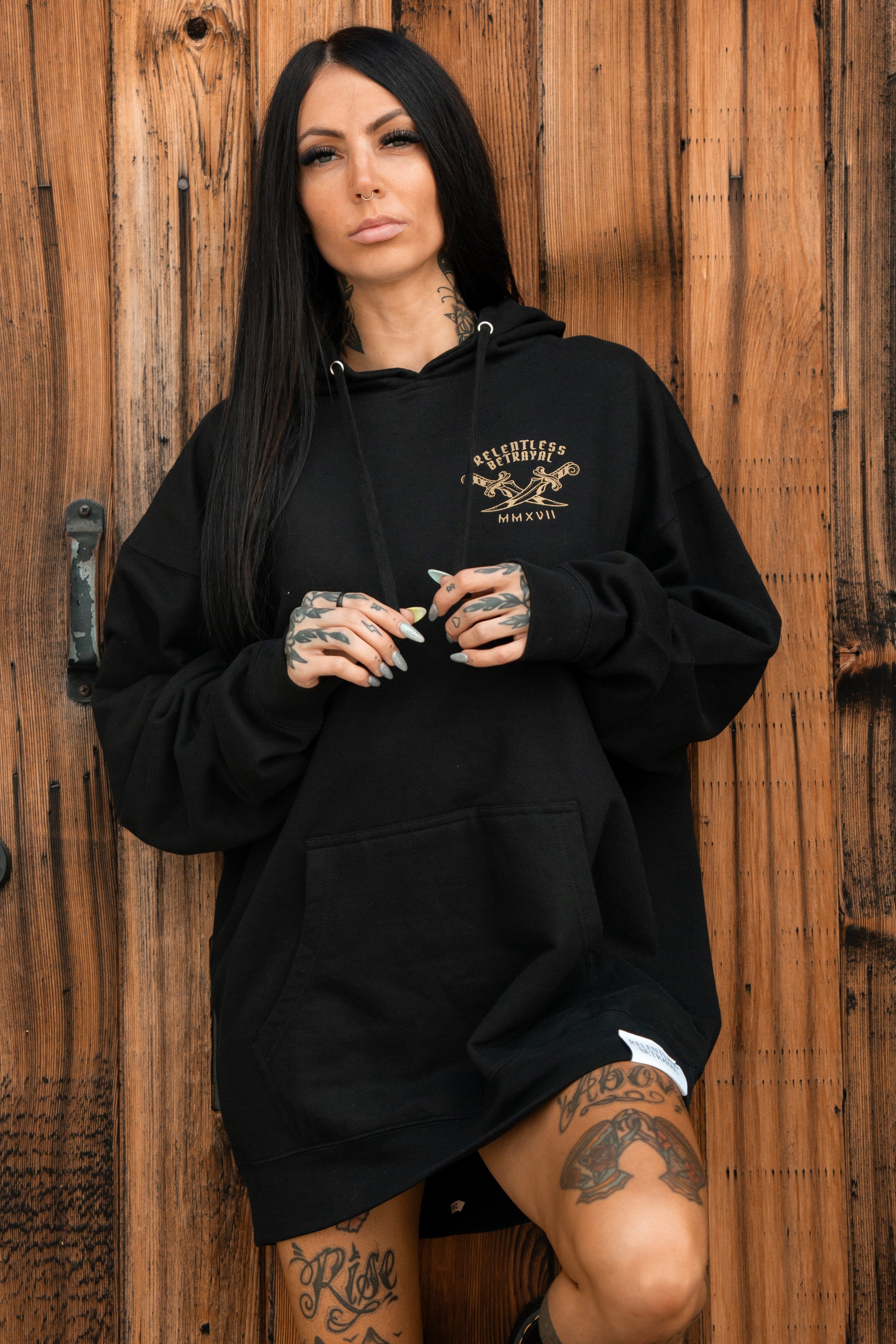 Hell or High Water Gold Foil Hoodie