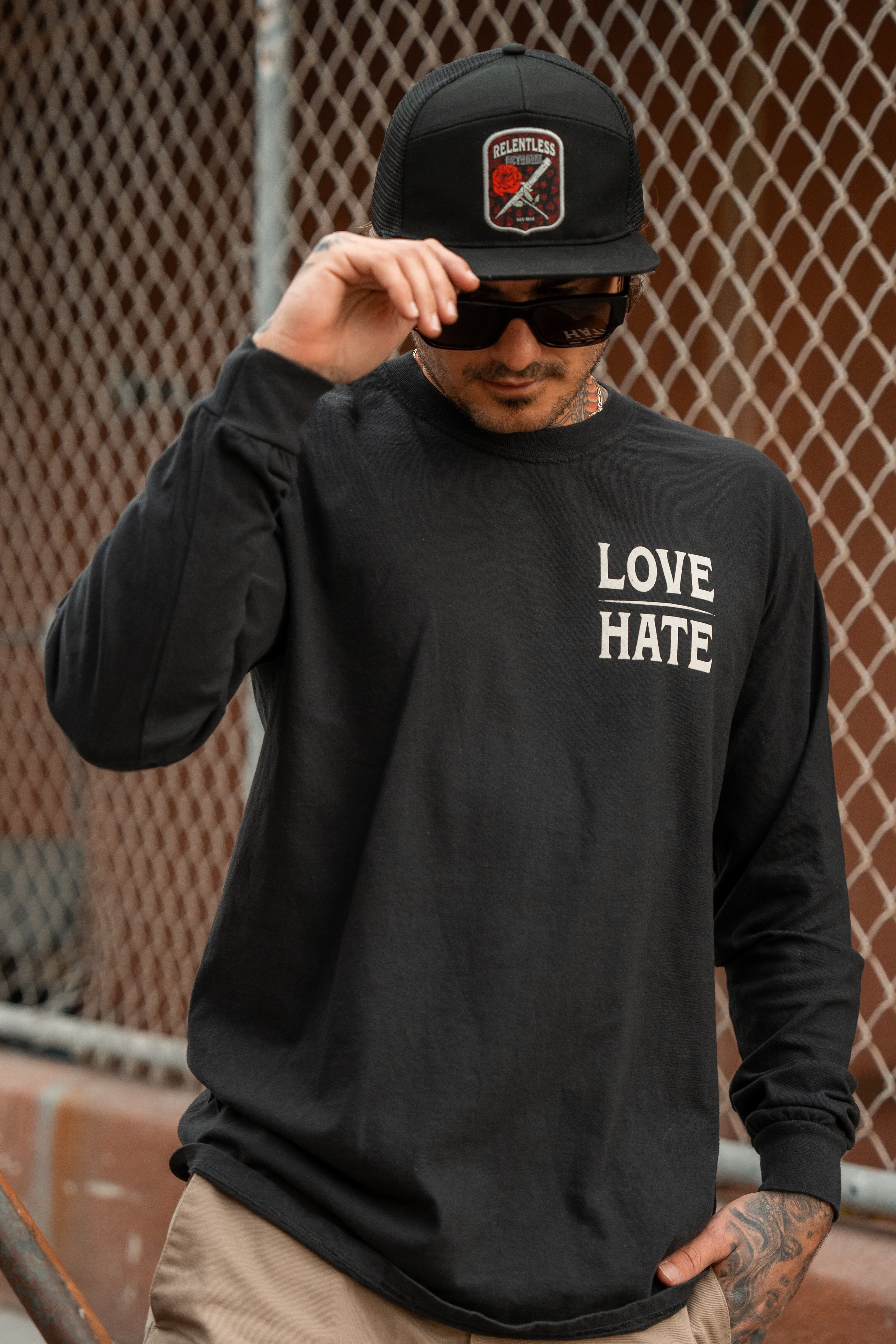 Love/Hate Premium Long Sleeve