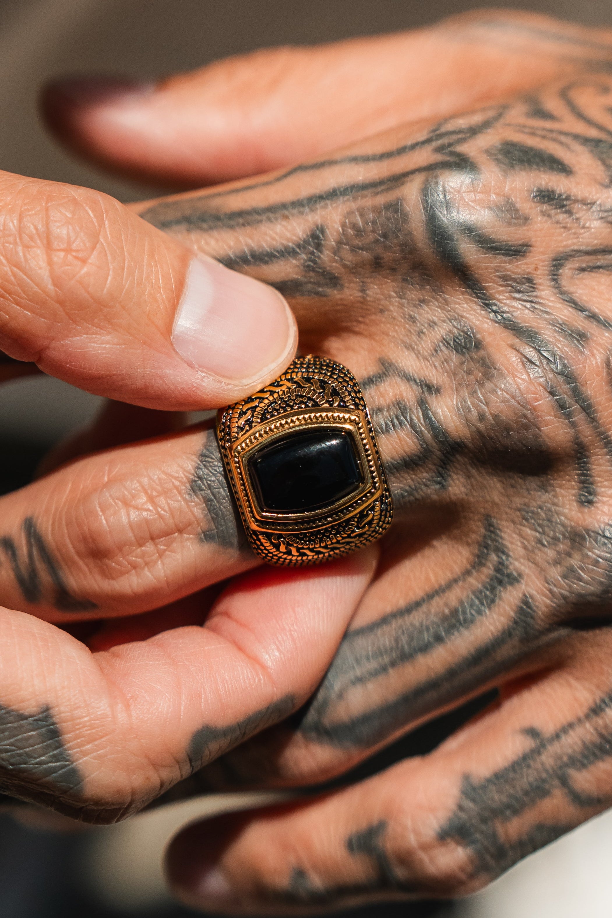 The Aztec GOLD Ring