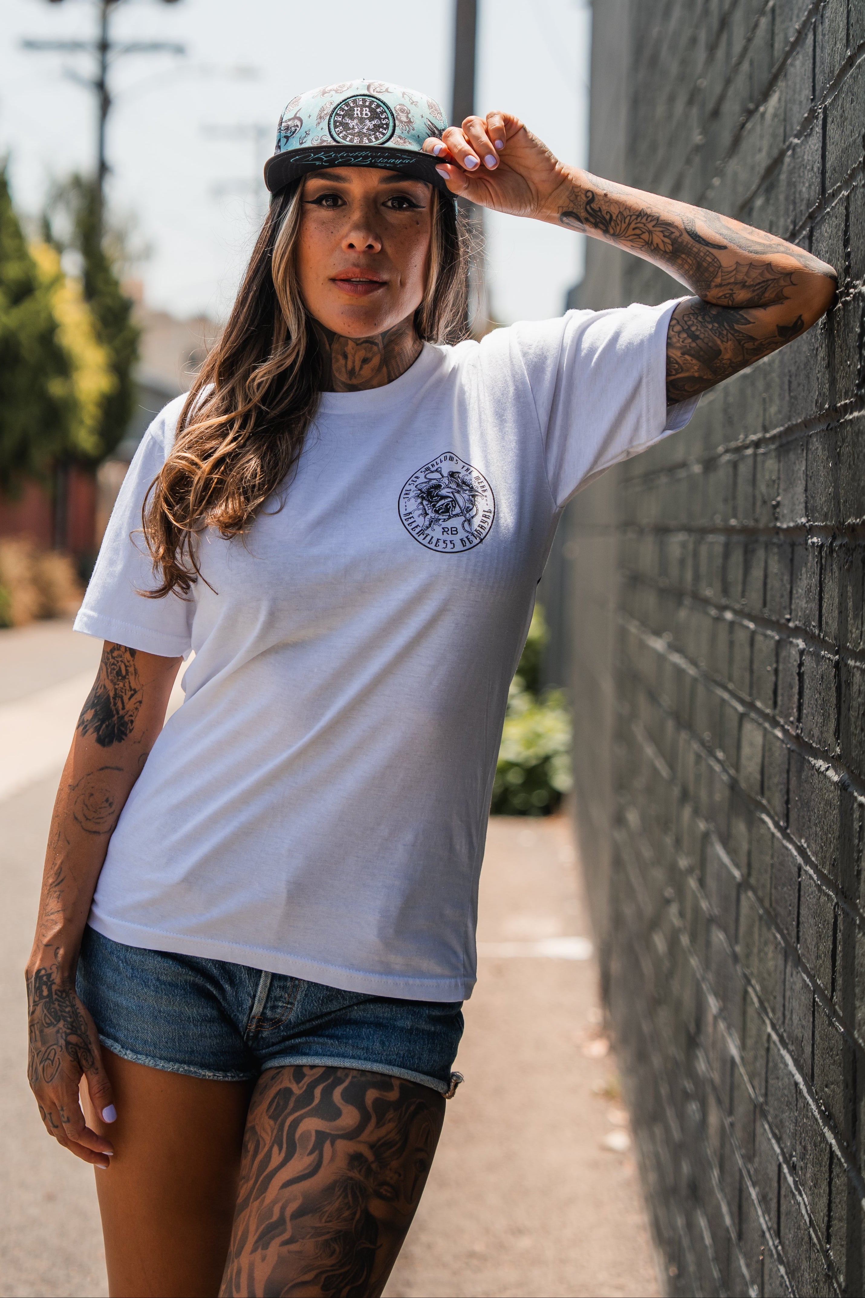 Sea Swallows The Weak White T-Shirt