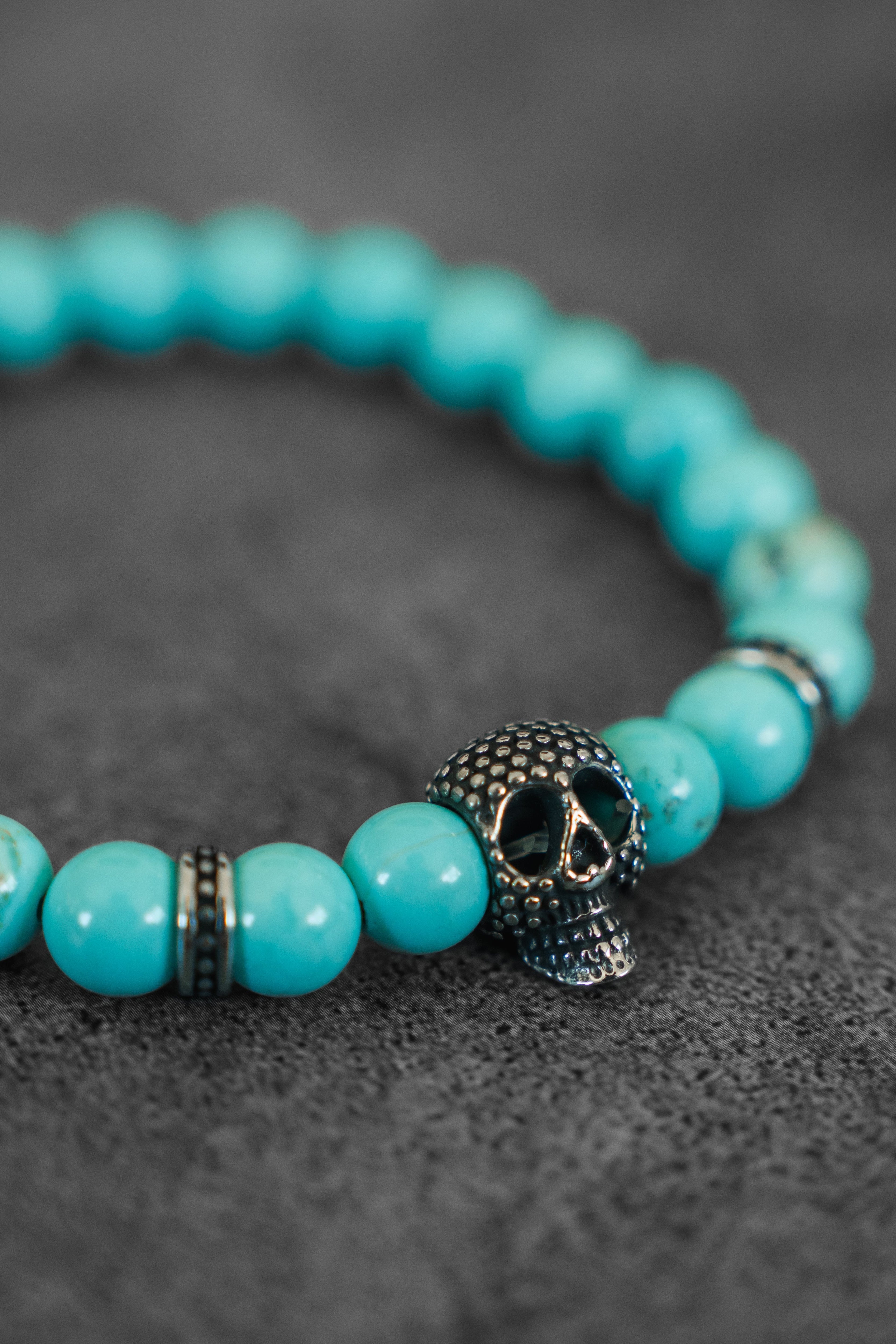 Day of the Dead Bead Bracelet