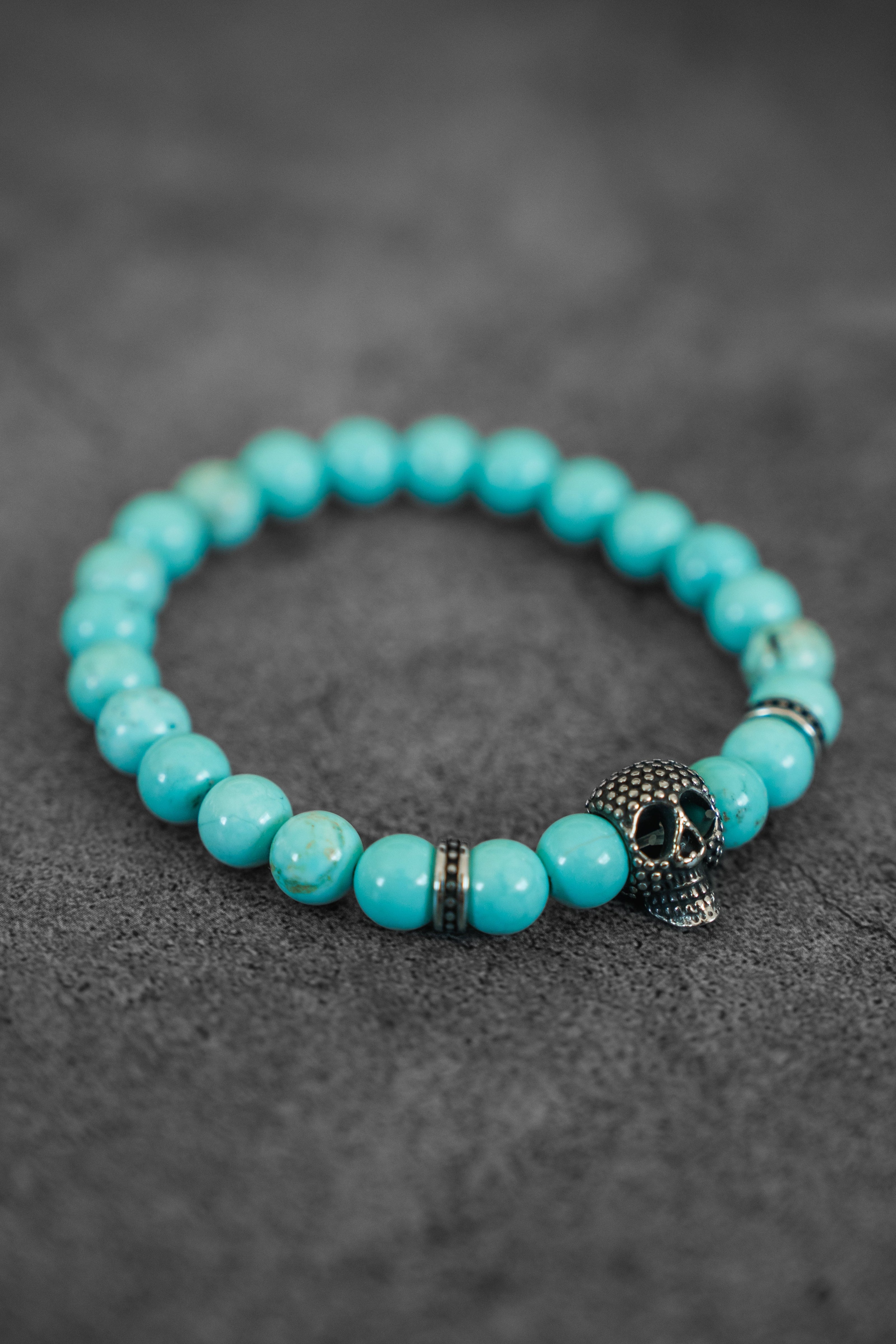 Day of the Dead Bead Bracelet