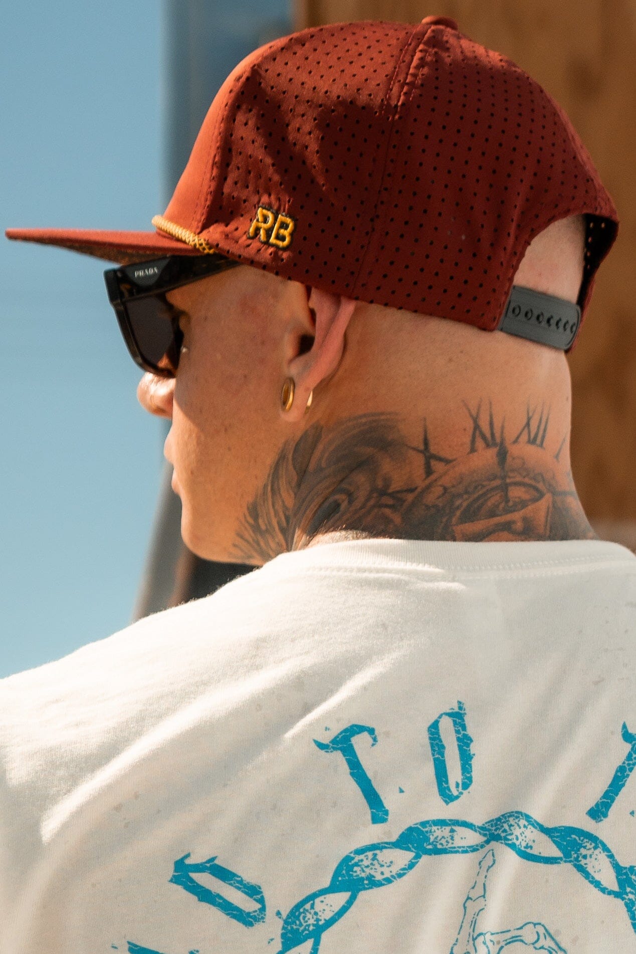 Skilled Sailor Burgundy Snapback