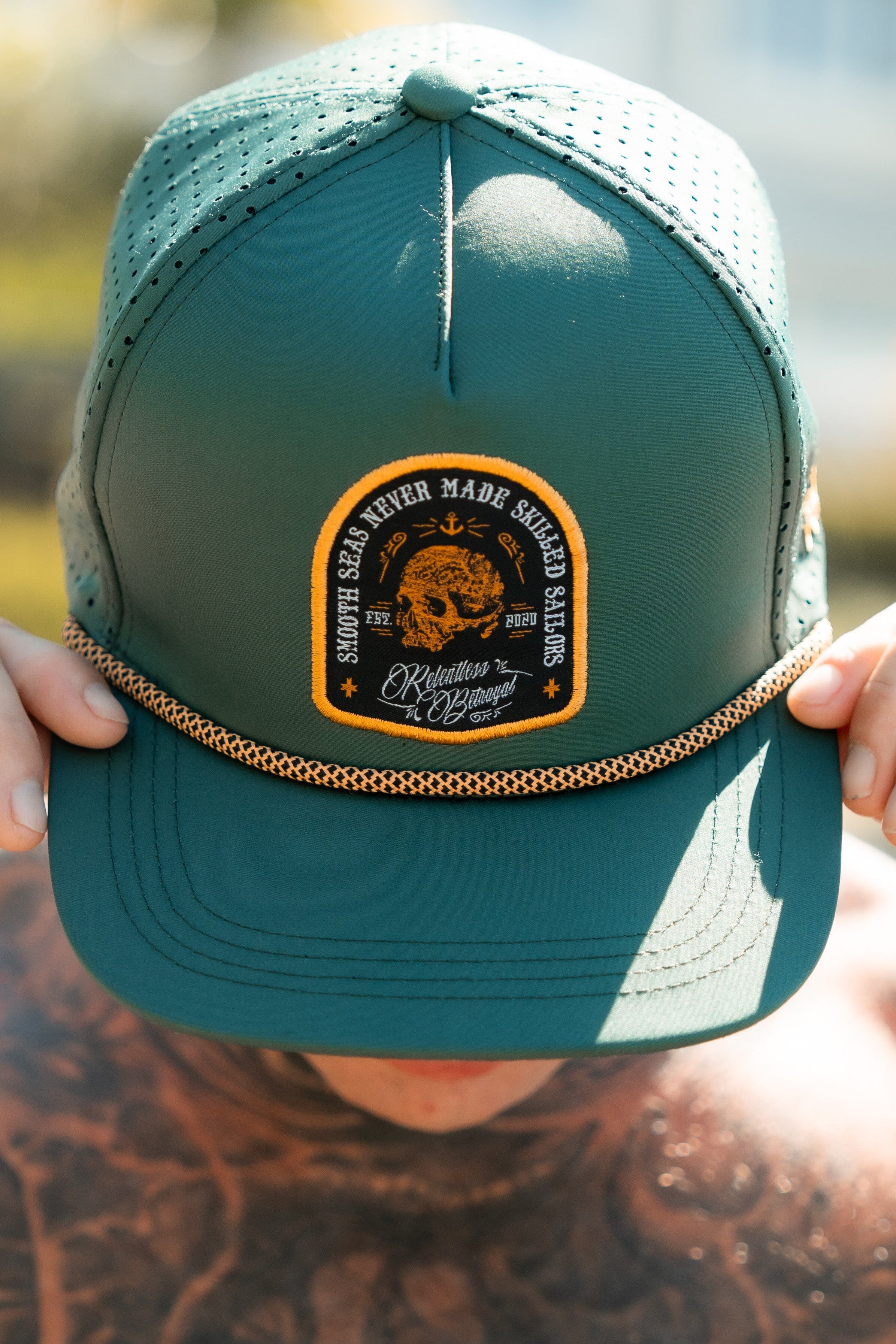 Skilled Sailor Green Snapback