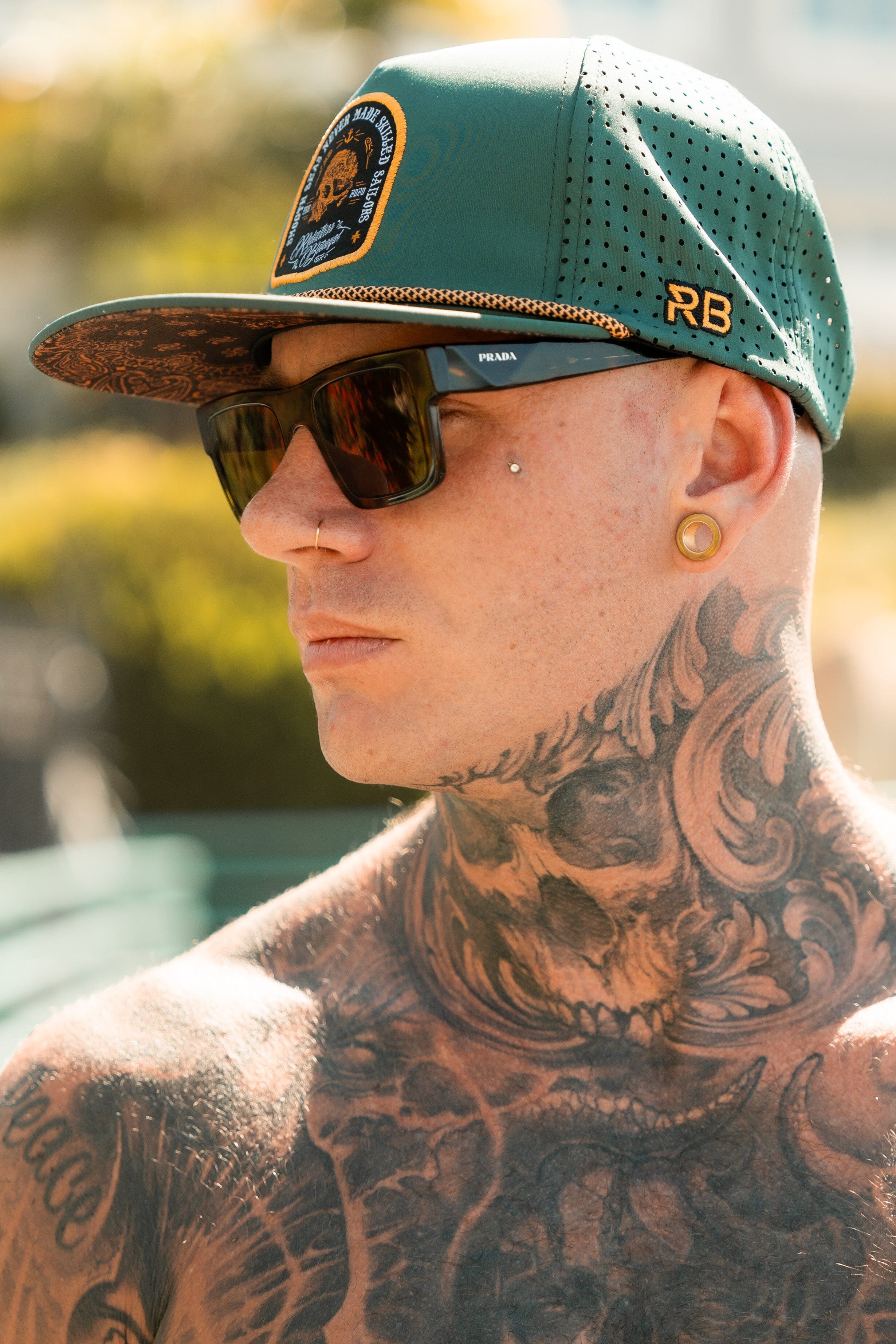Skilled Sailor Green Snapback