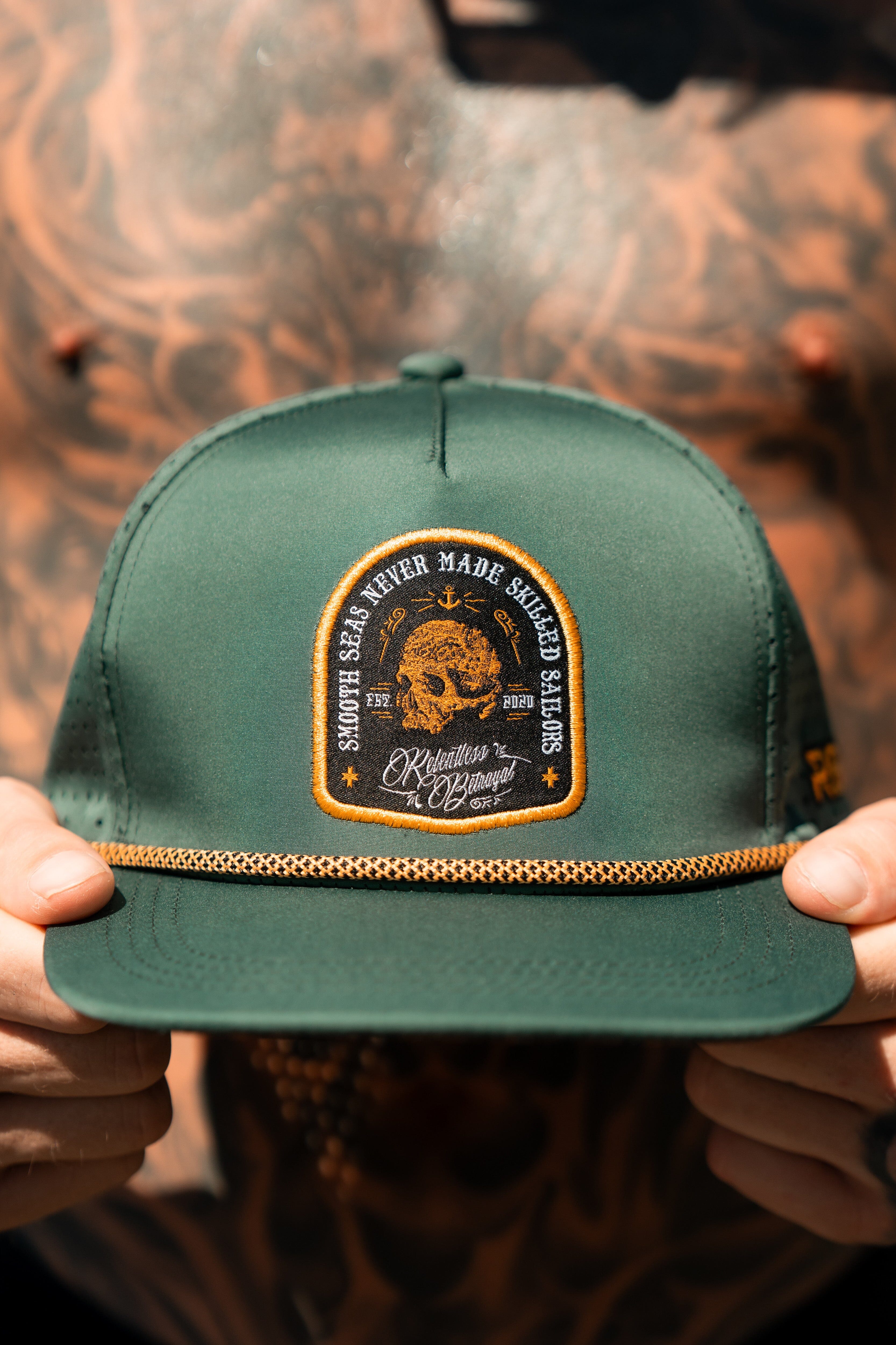 Skilled Sailor Green Snapback