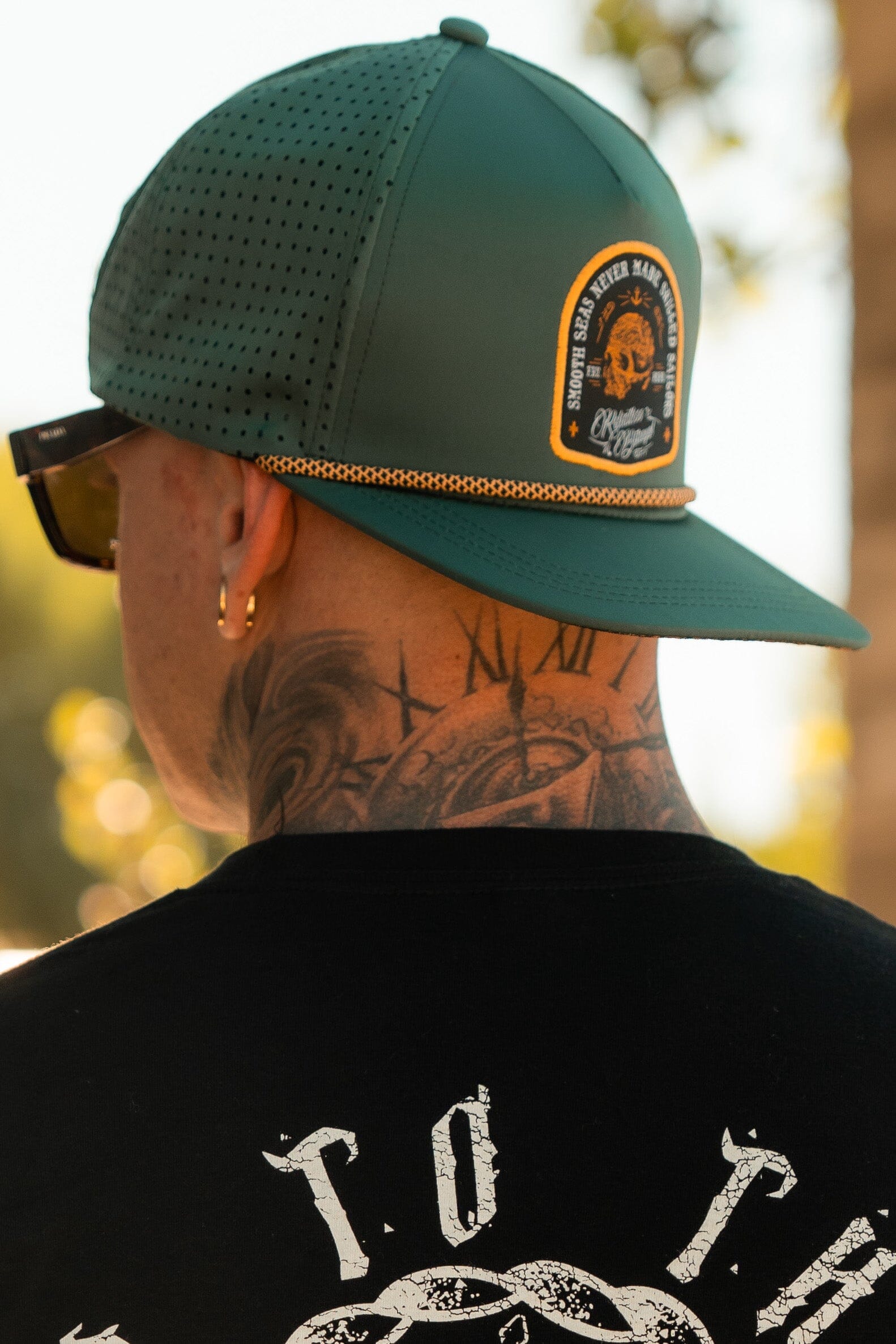 Skilled Sailor Green Snapback