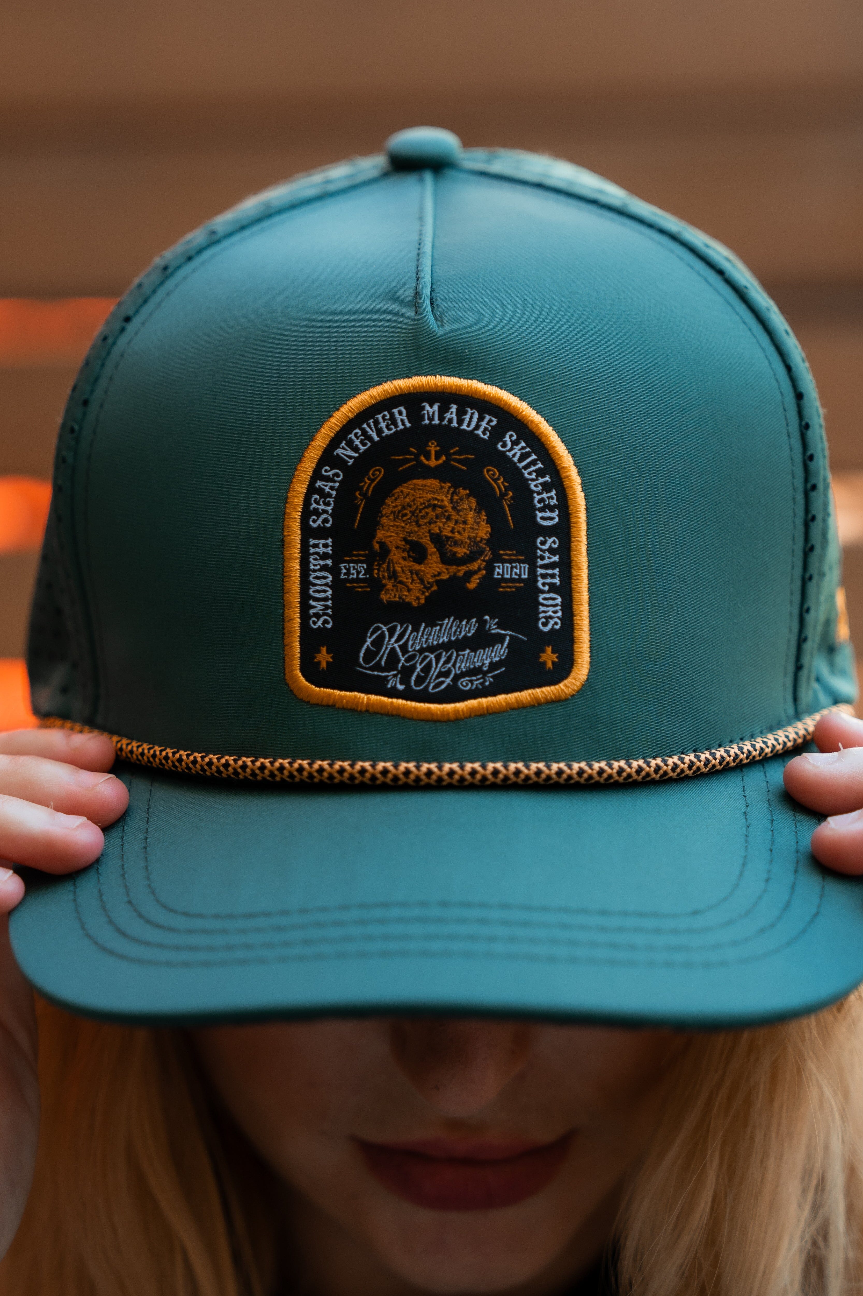 Skilled Sailor Green Snapback