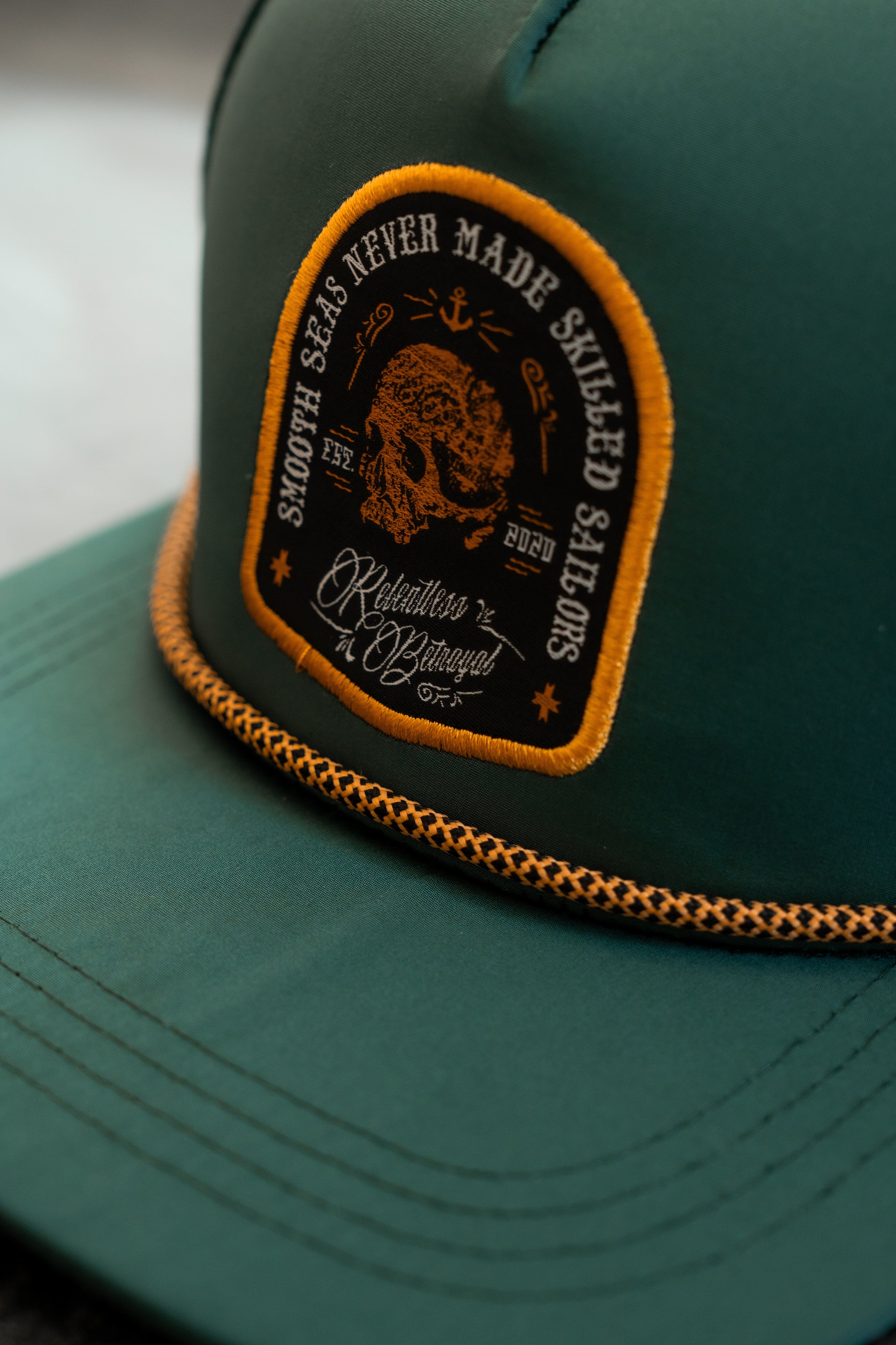 Skilled Sailor Green Snapback