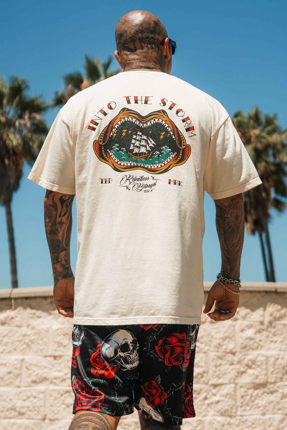 Into the Storm Premium Ivory T-Shirt