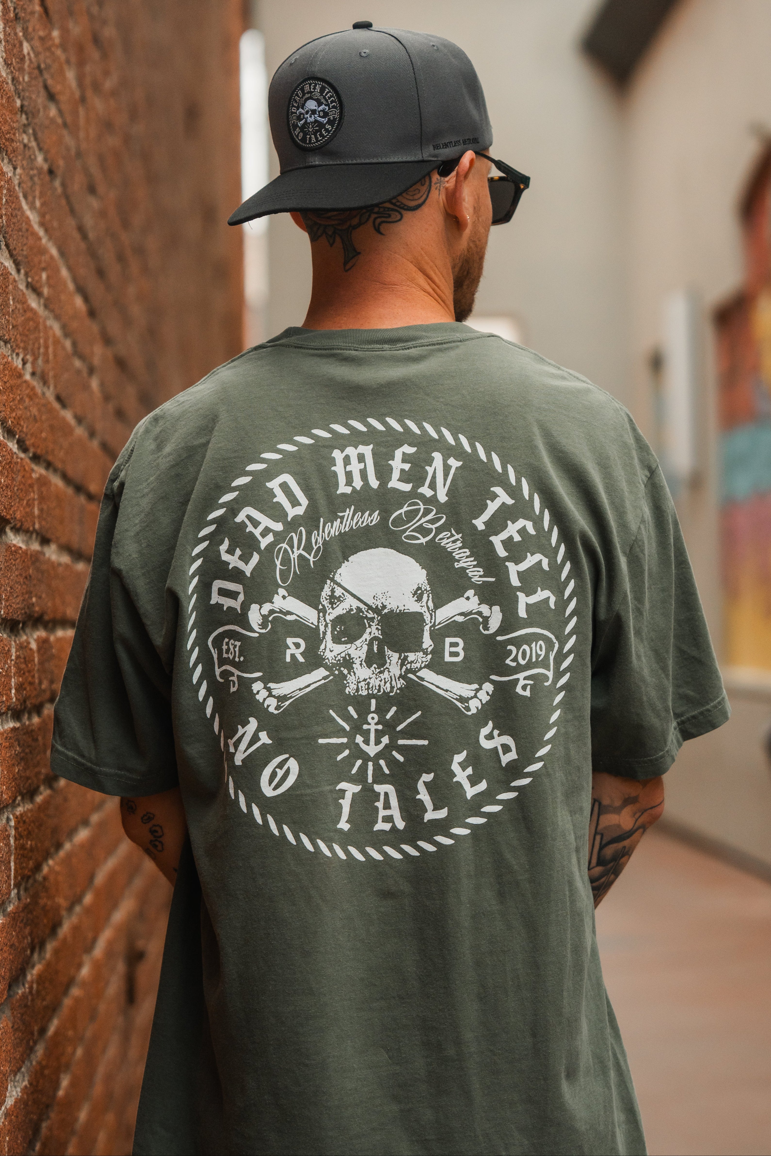 Tell No Tales Premium Moss T-Shirt