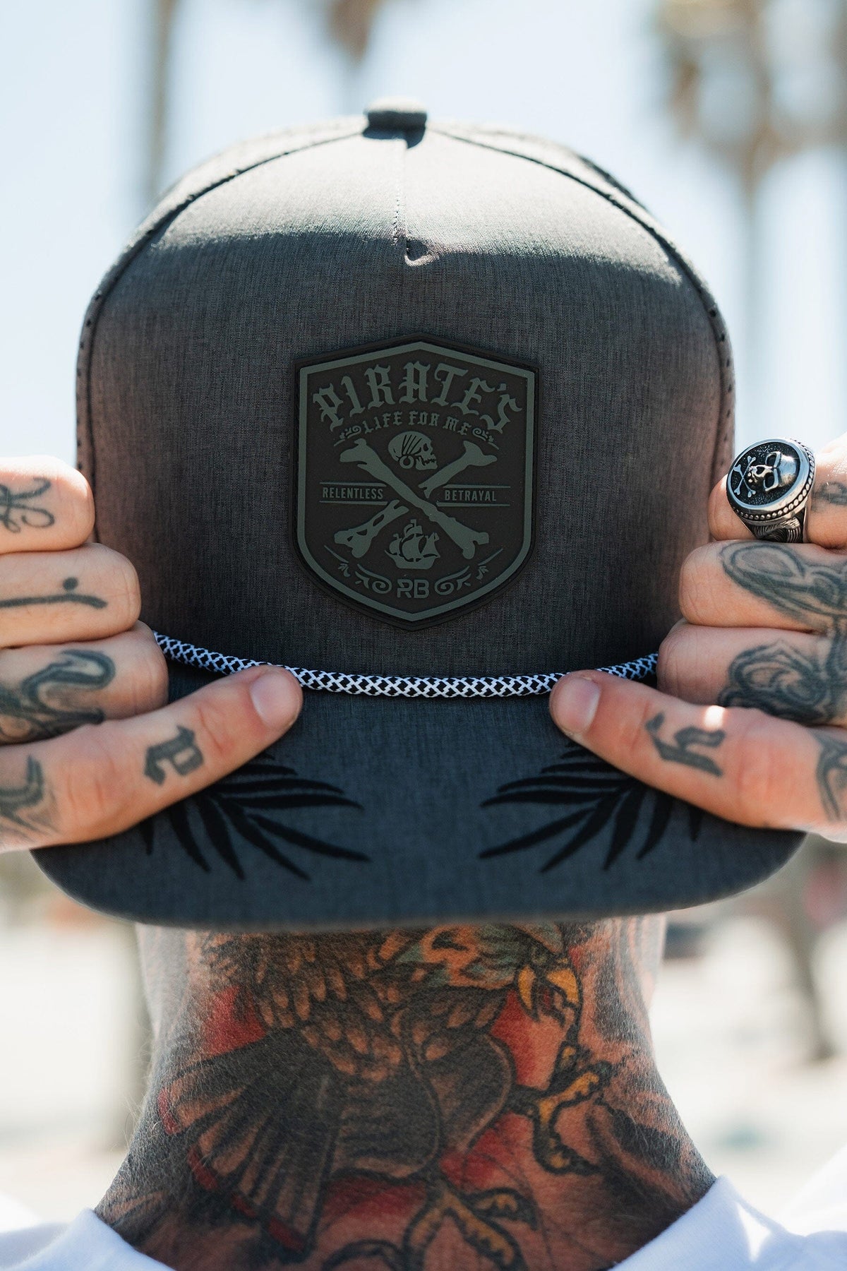 Pirate's Life Grey Snapback