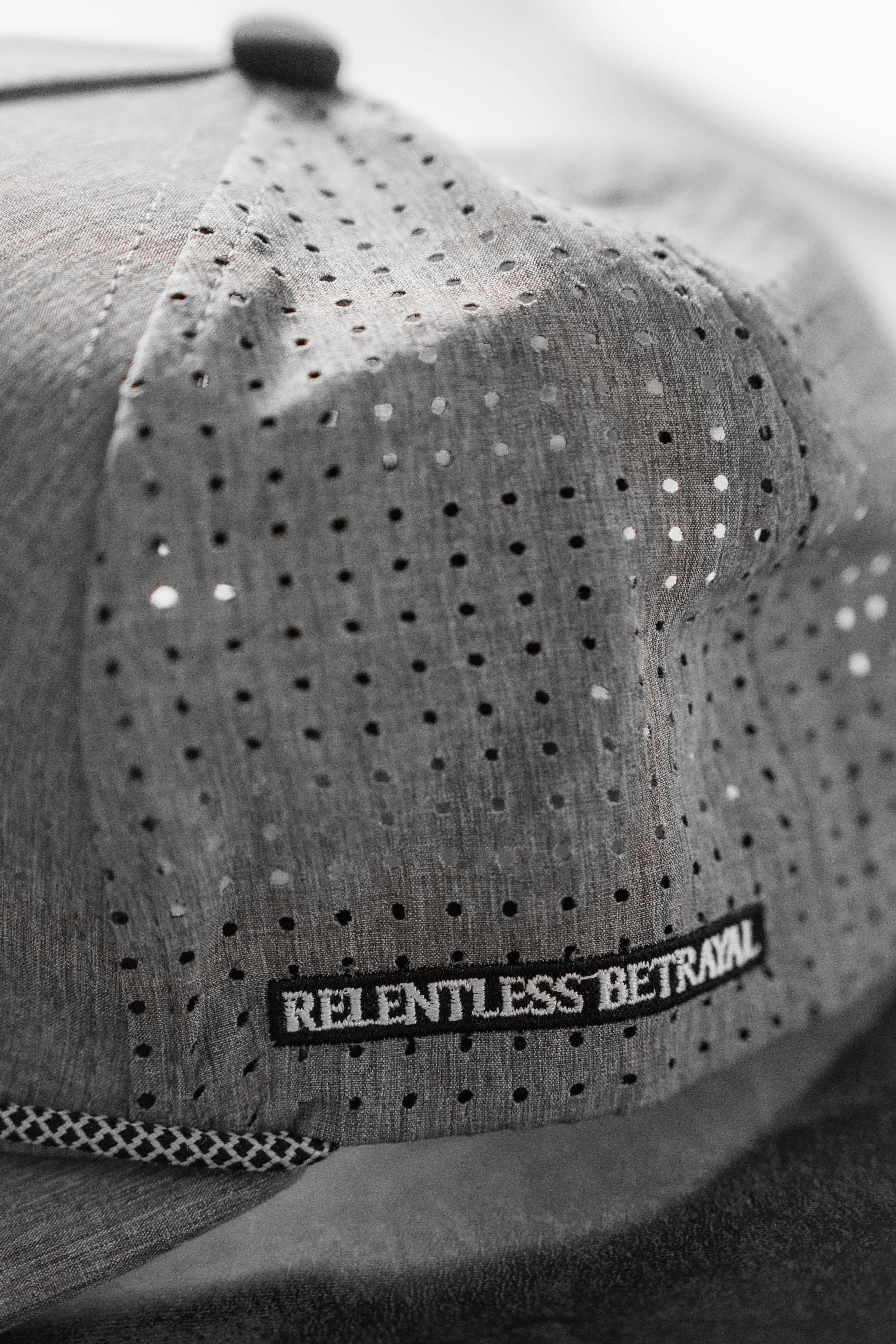 Lost At Sea Gunmetal PVC Snapback