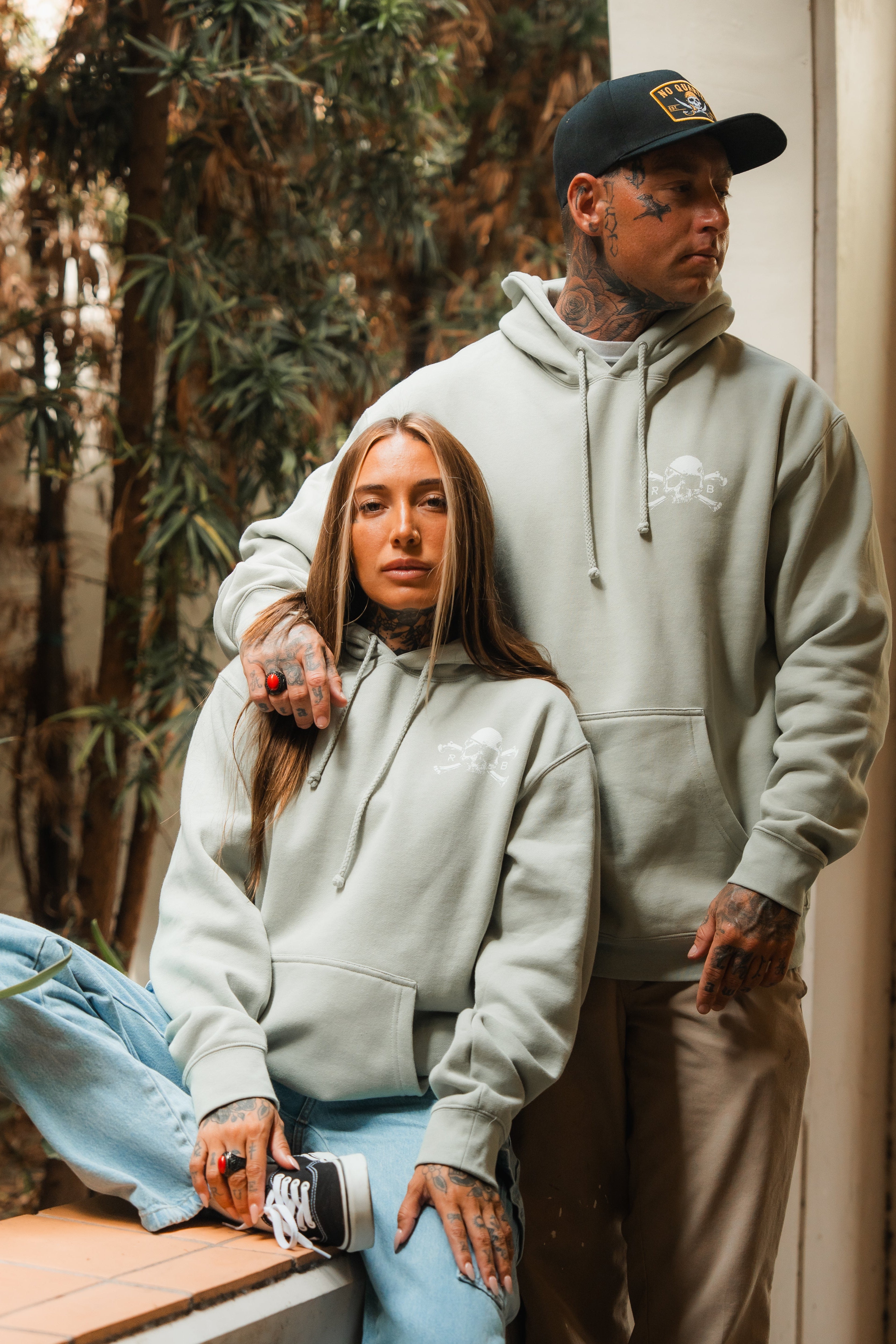 Tell No Tales Premium Sage Hoodie