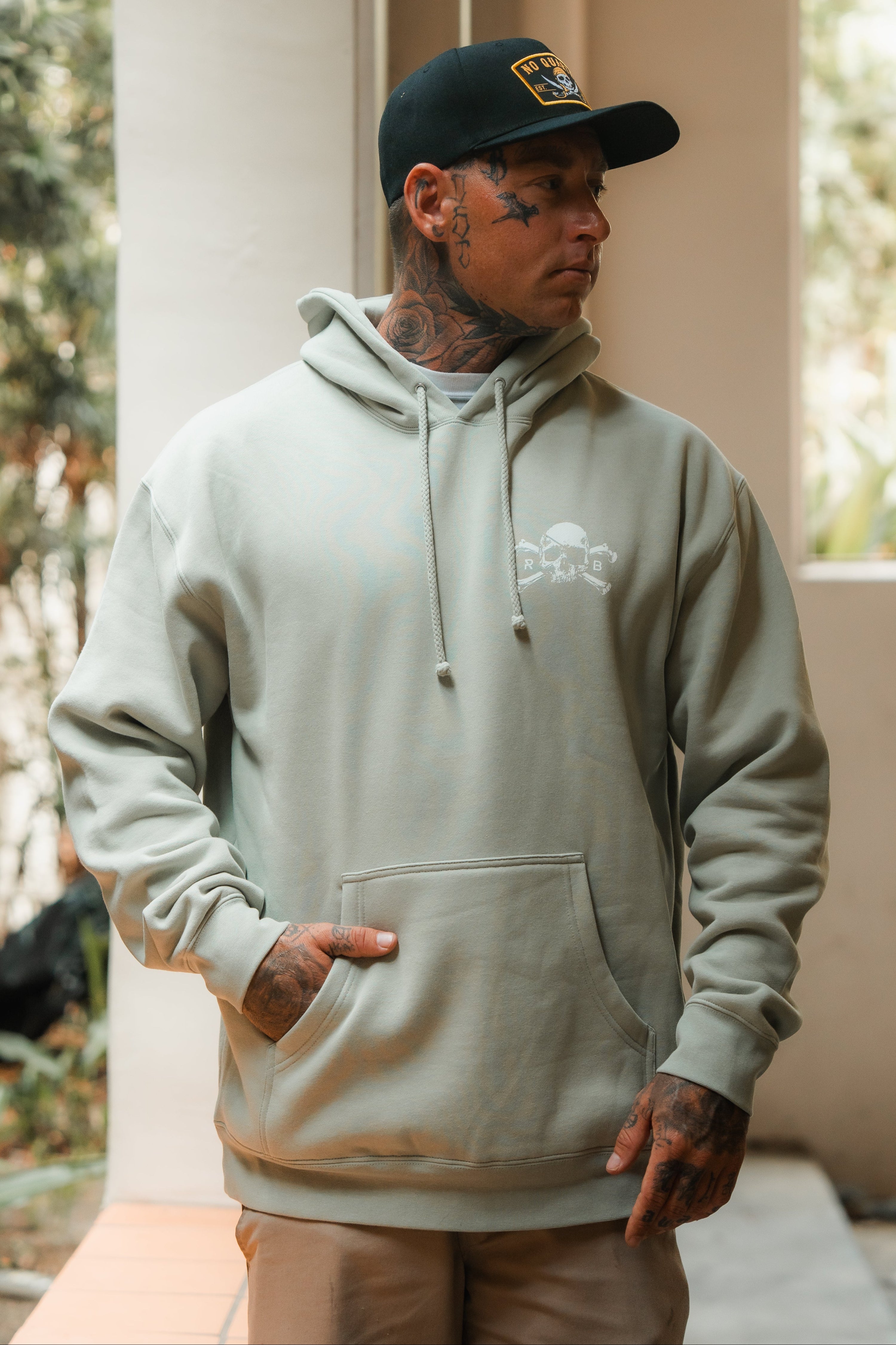 Tell No Tales Premium Sage Hoodie