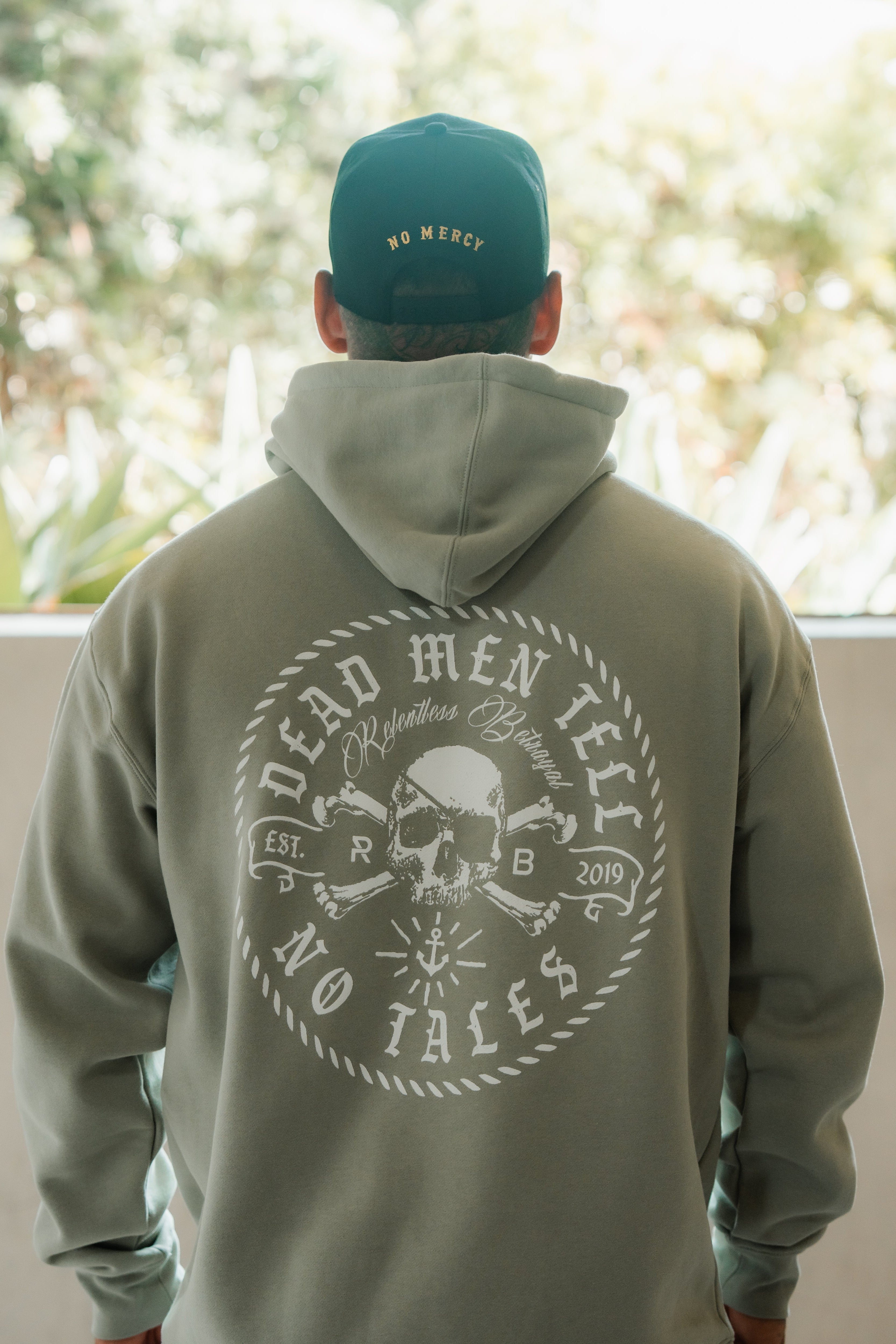 Tell No Tales Premium Sage Hoodie