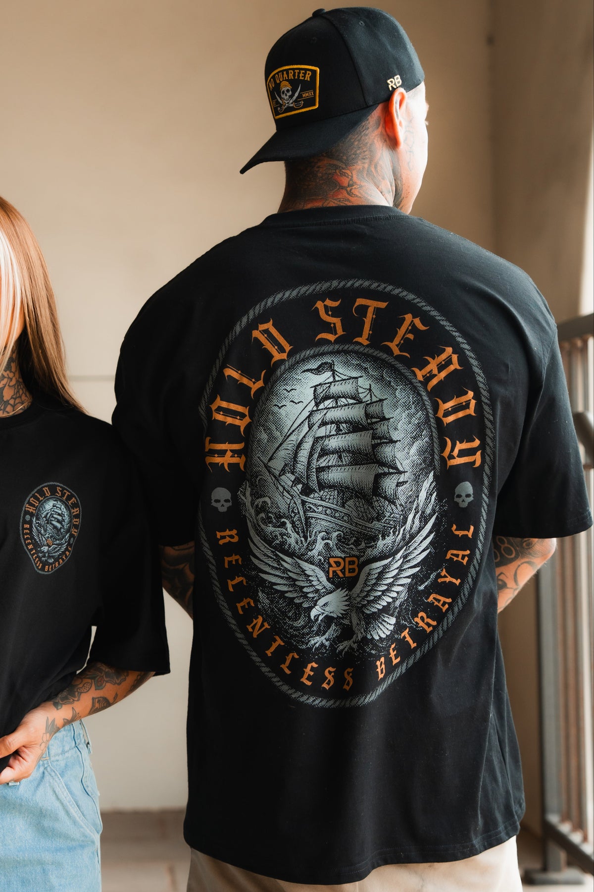 Hold Steady Premium Oversized Ghost T-Shirt