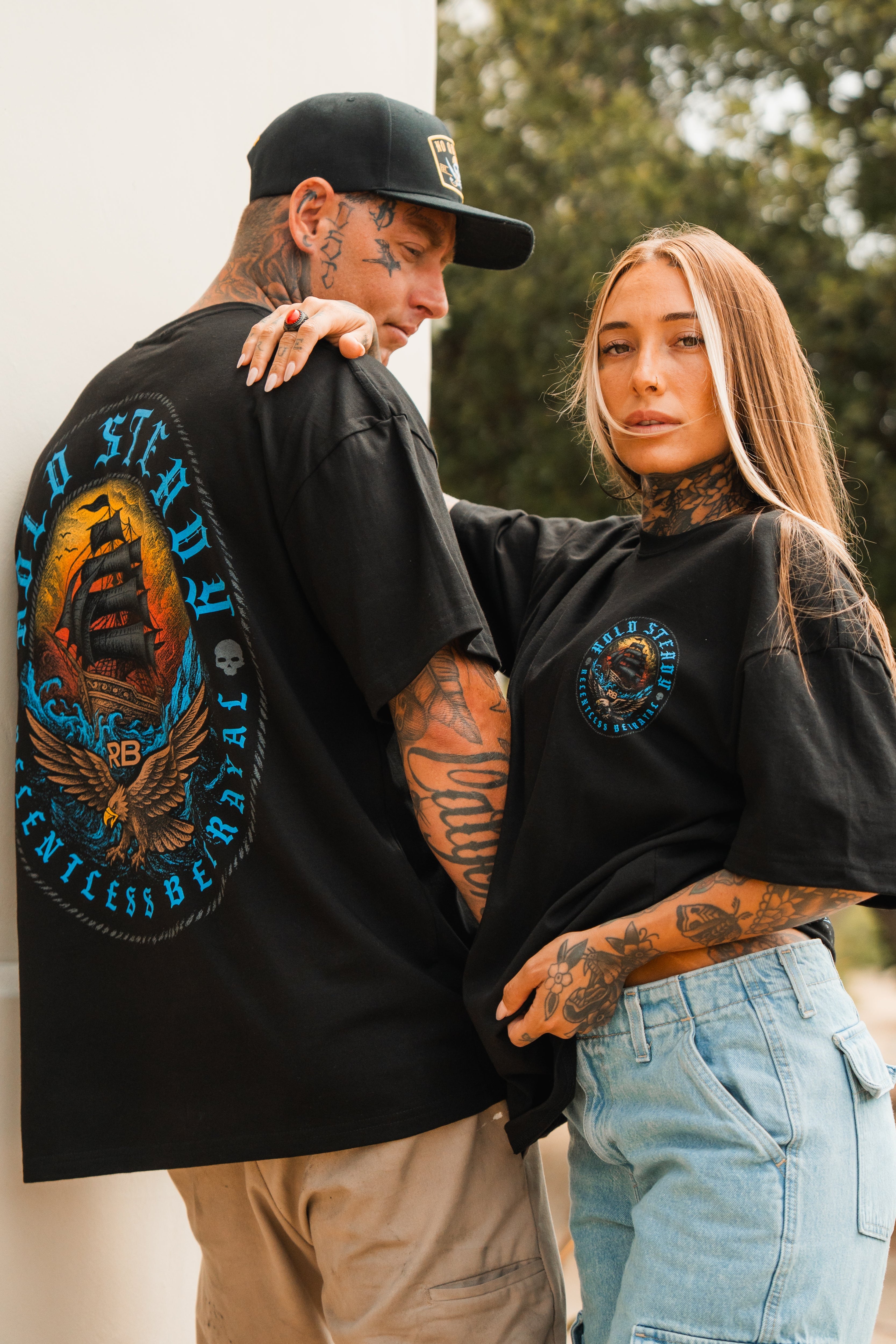 Hold Steady Premium Oversized T-Shirt