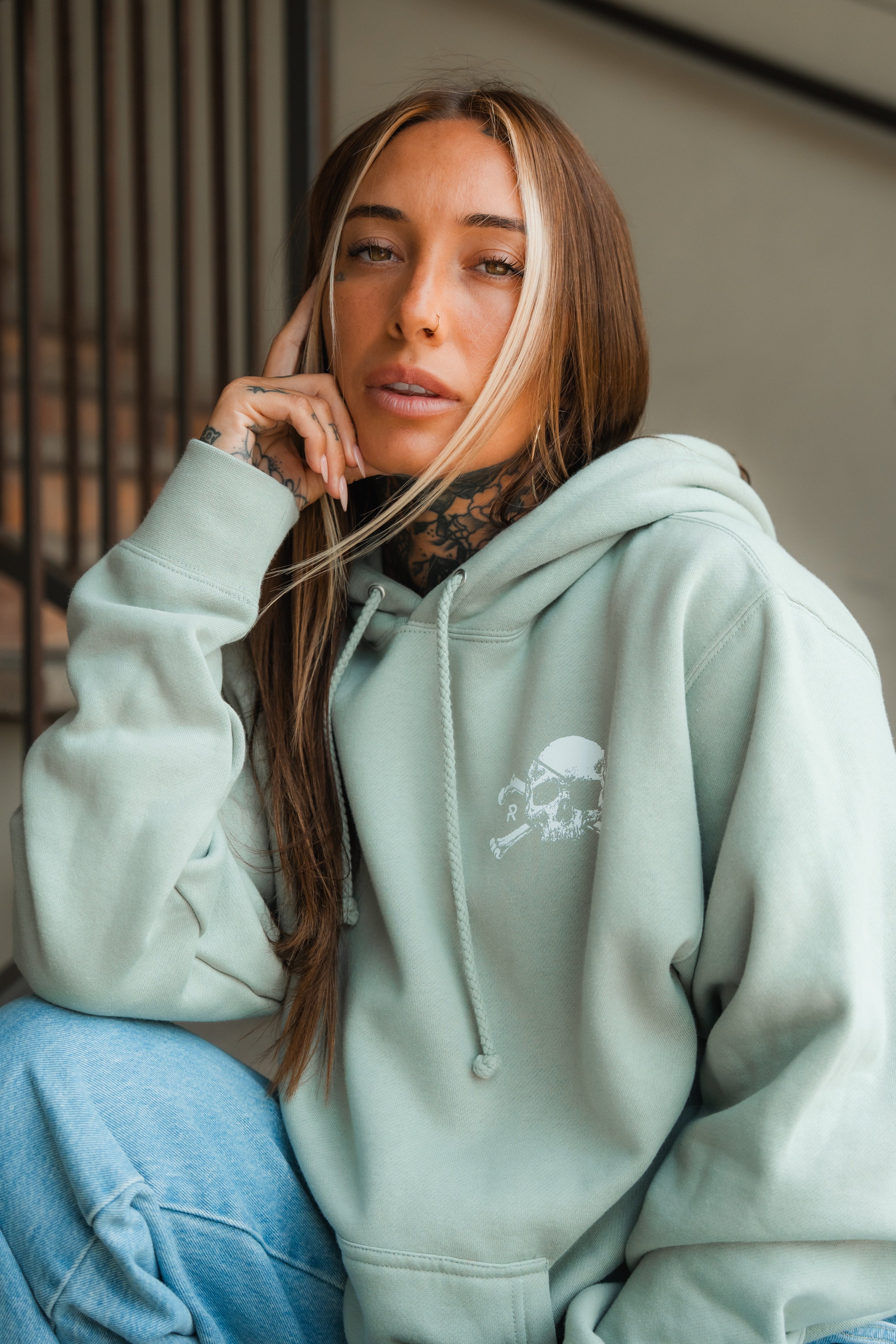 Tell No Tales Premium Sage Hoodie