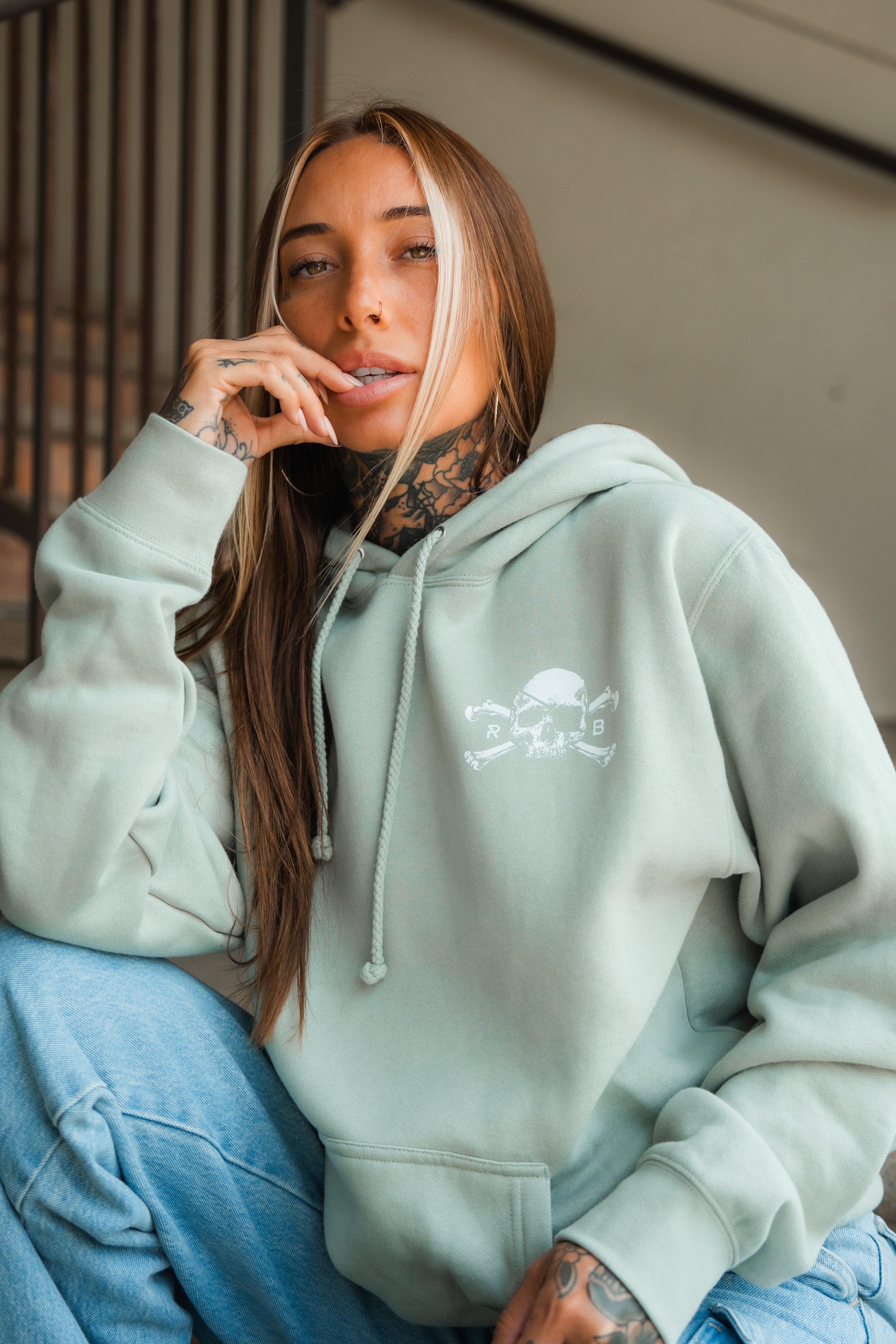 Tell No Tales Premium Sage Hoodie