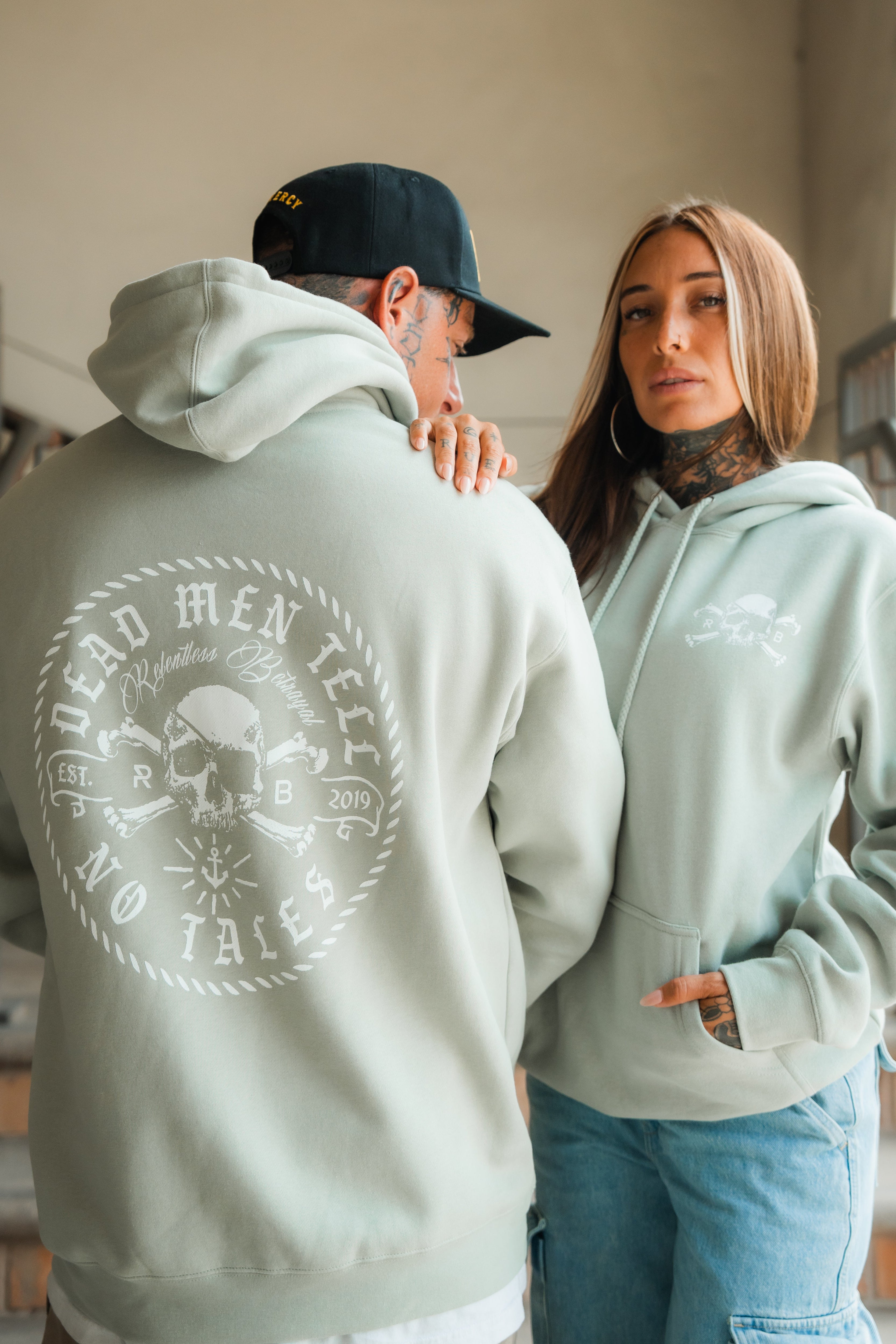 Tell No Tales Premium Sage Hoodie