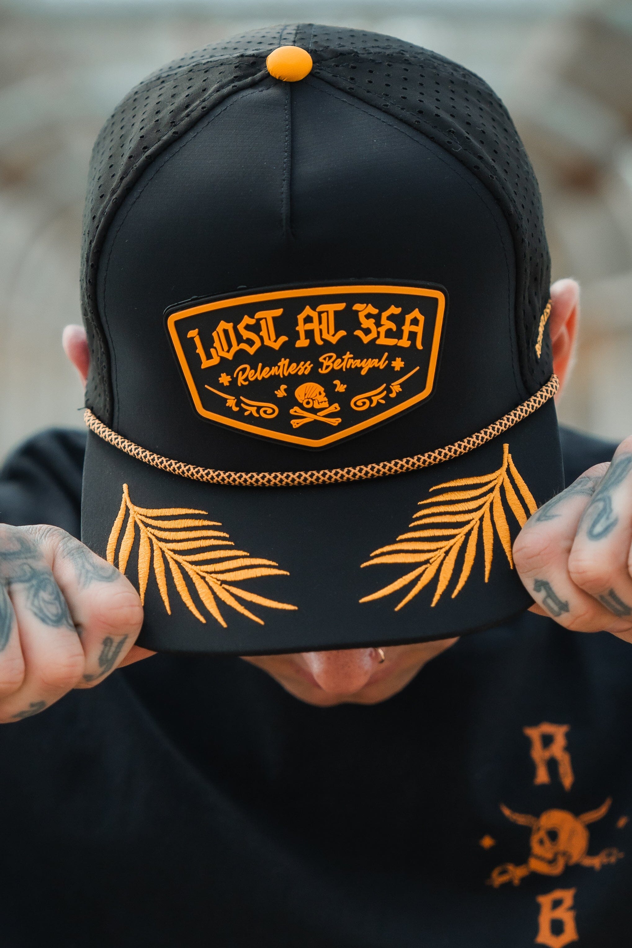 Lost At Sea PVC Snapback