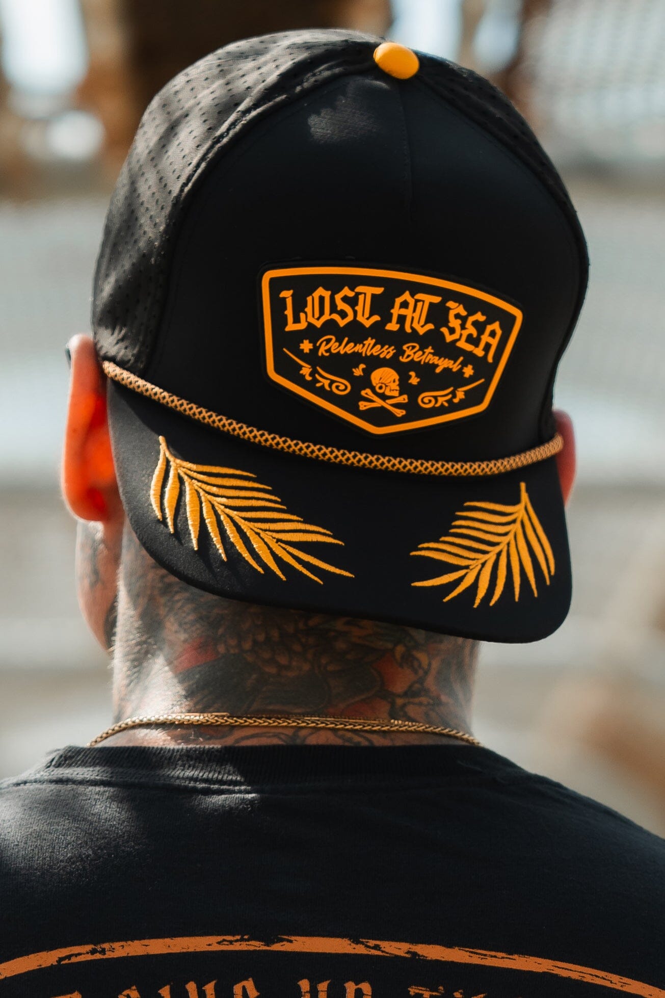 Lost At Sea PVC Snapback