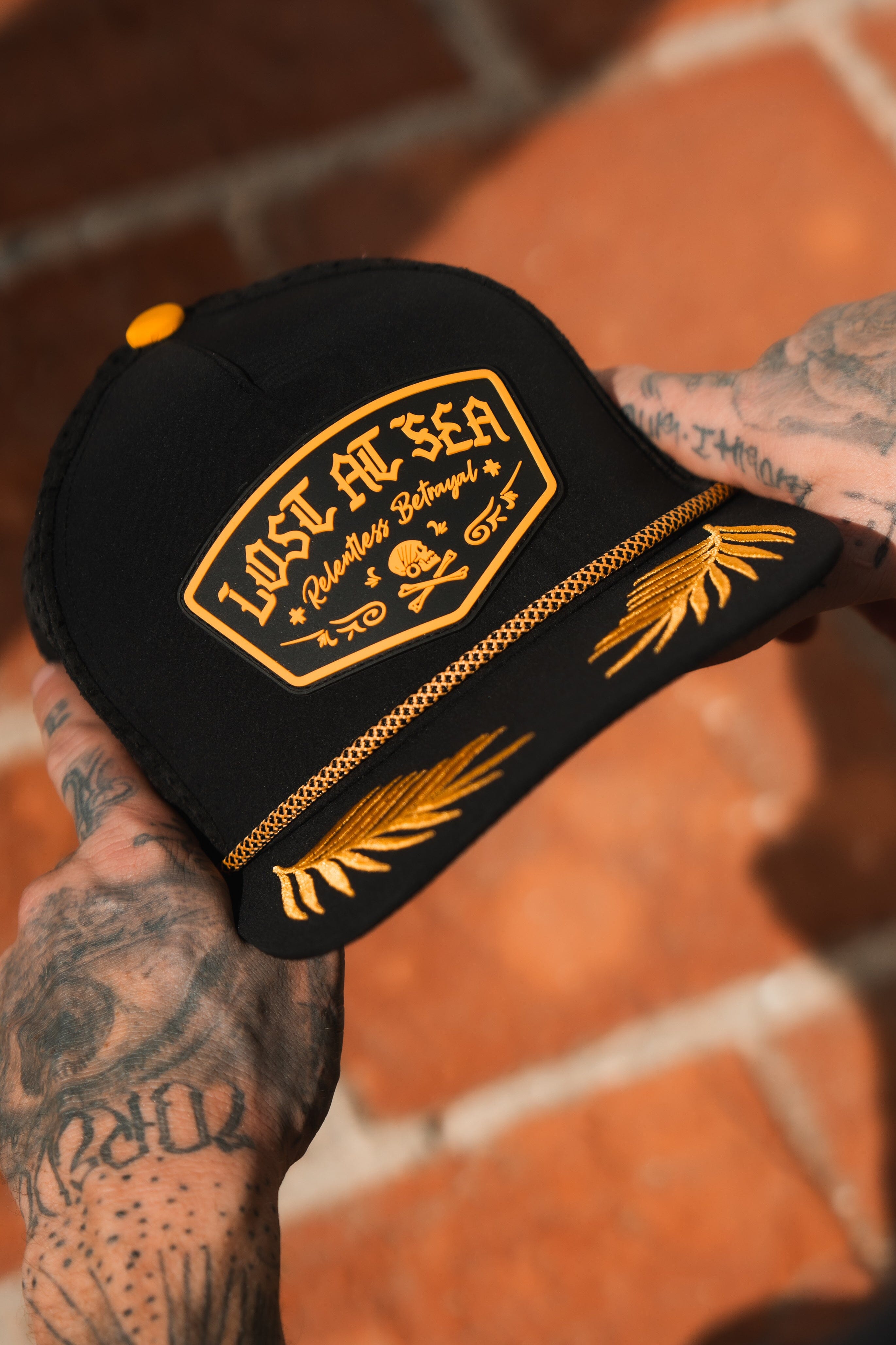 Lost At Sea PVC Snapback