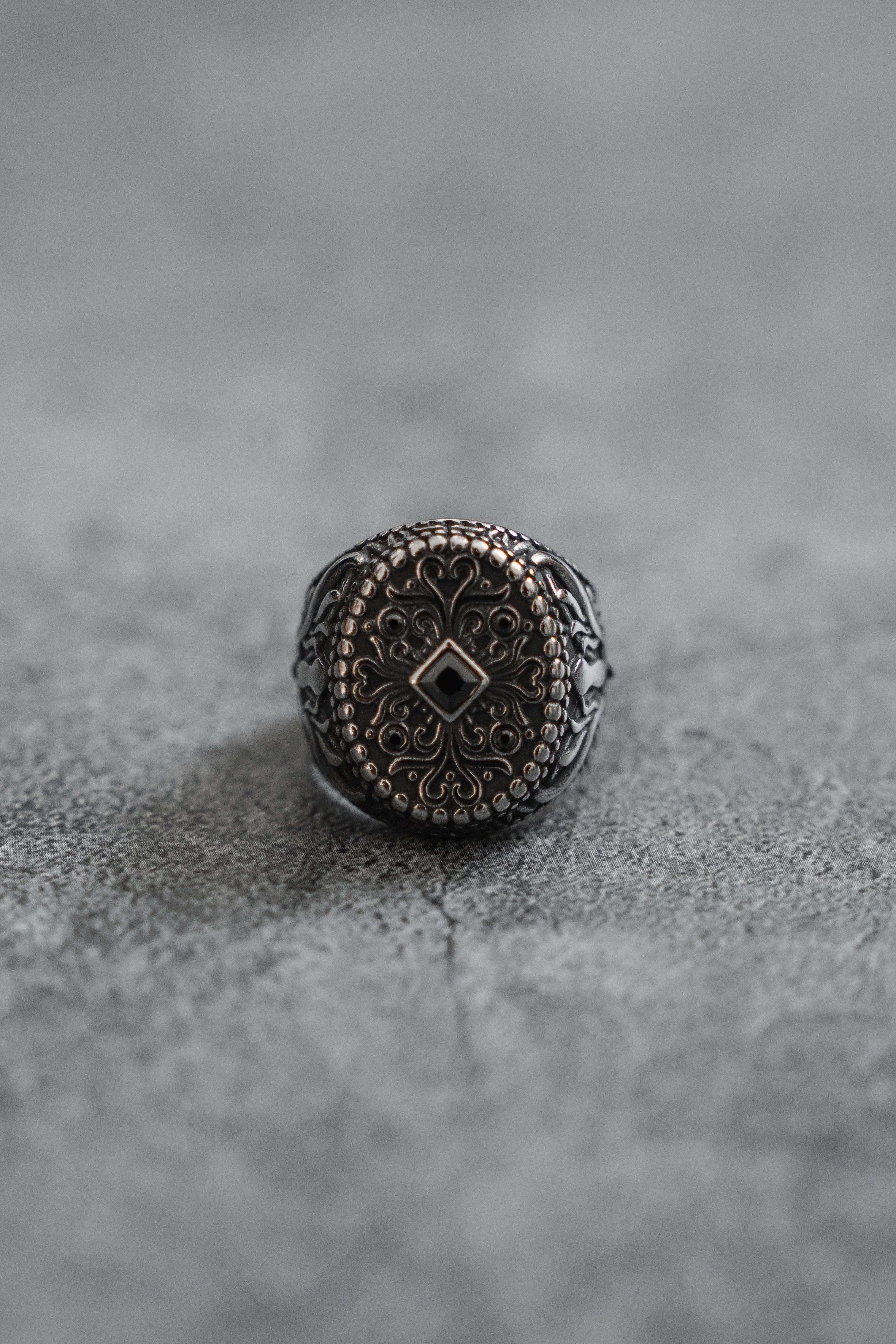The Midnight Crest Ring