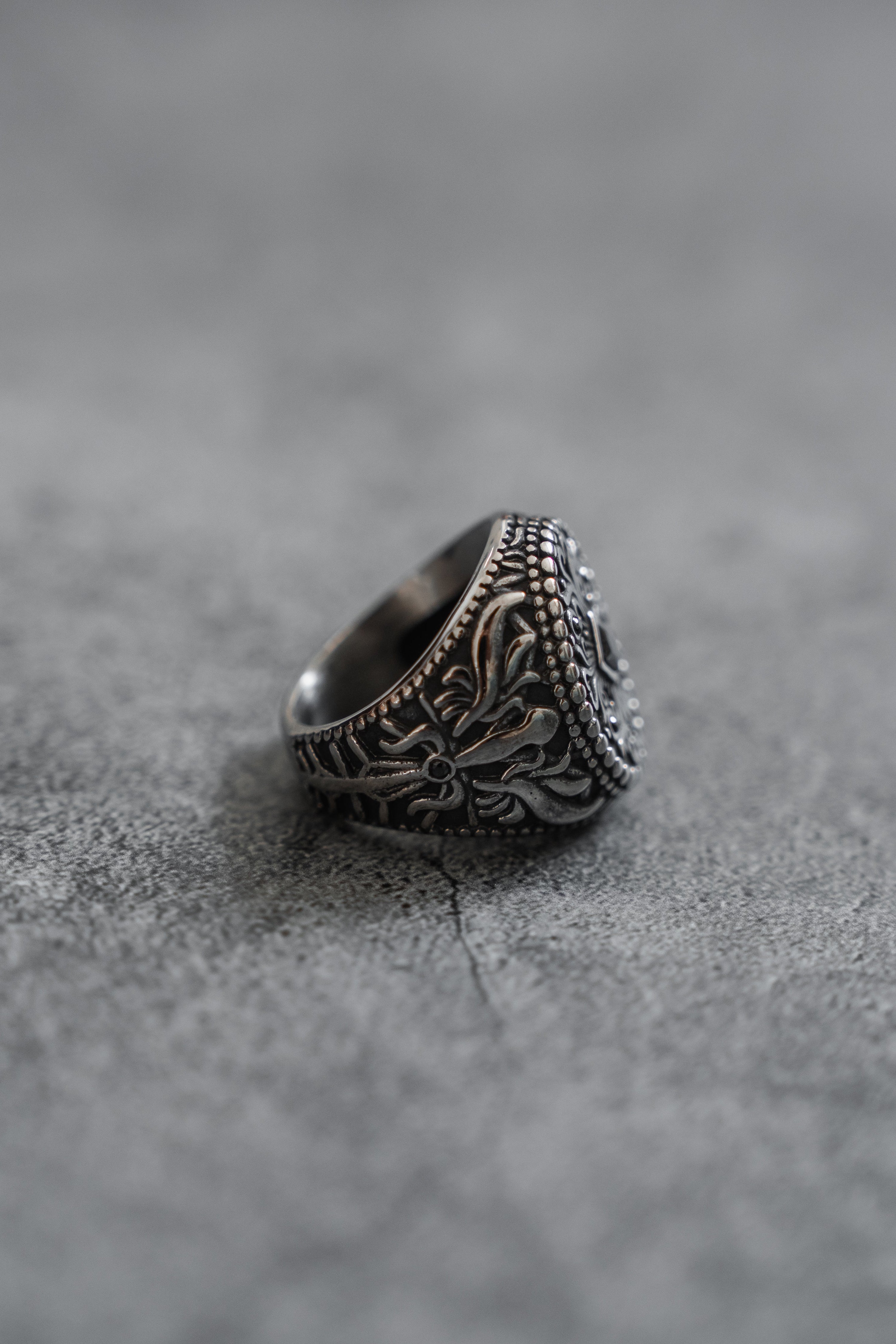 The Midnight Crest Ring