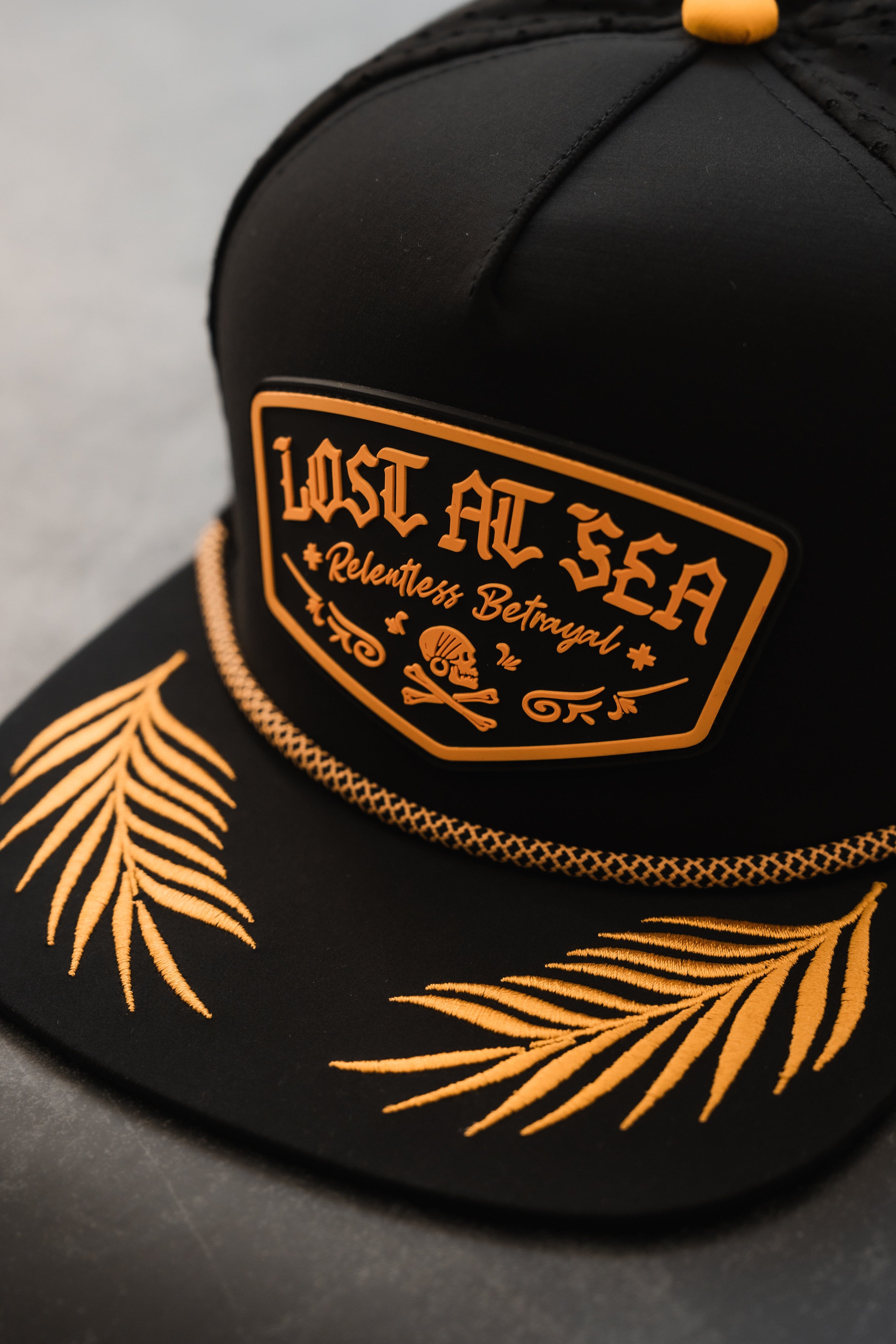 Lost At Sea PVC Snapback
