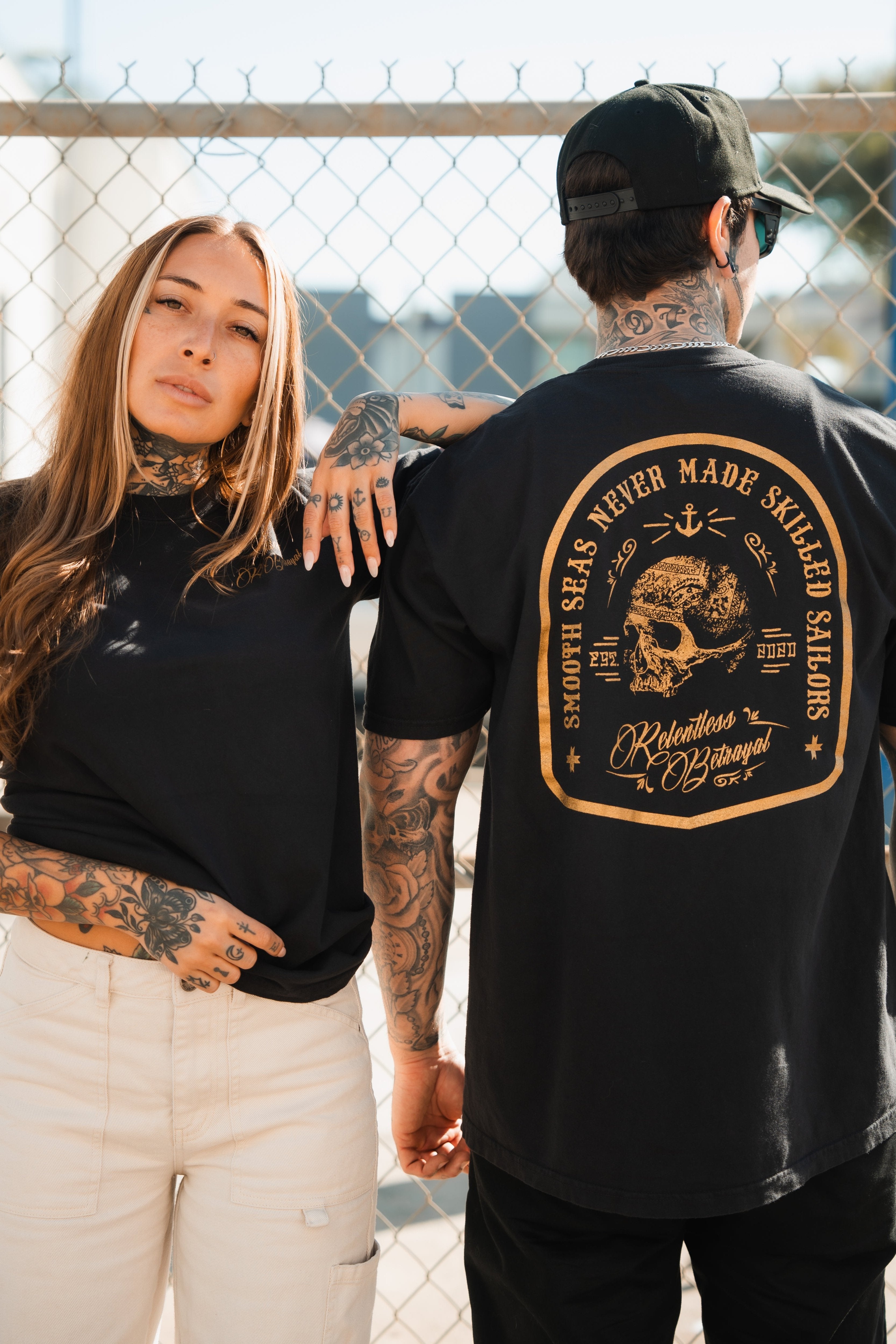 Skilled Sailor Premium Gold Foil T-Shirt