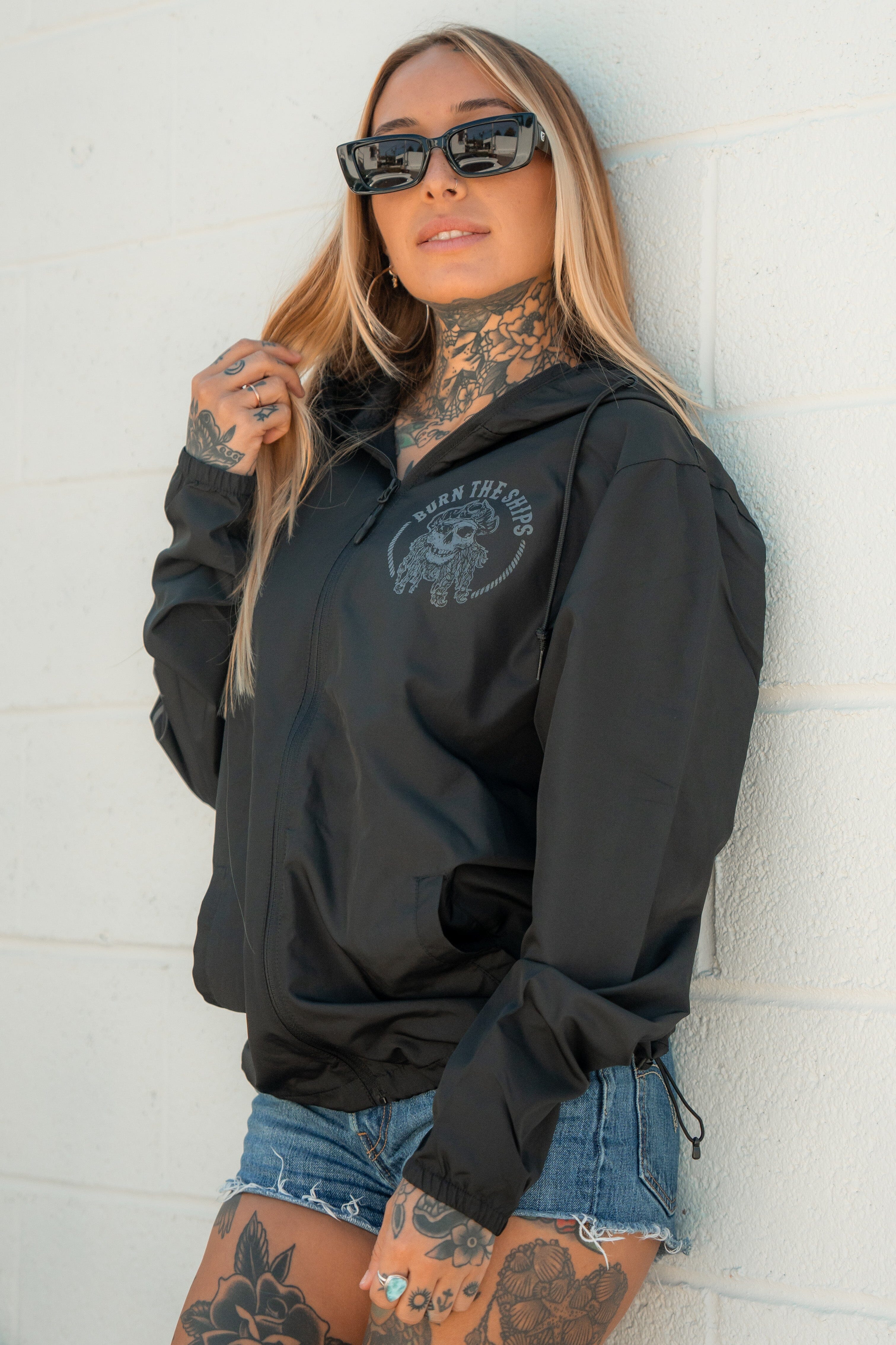 Burn The Ships Windbreaker Jacket