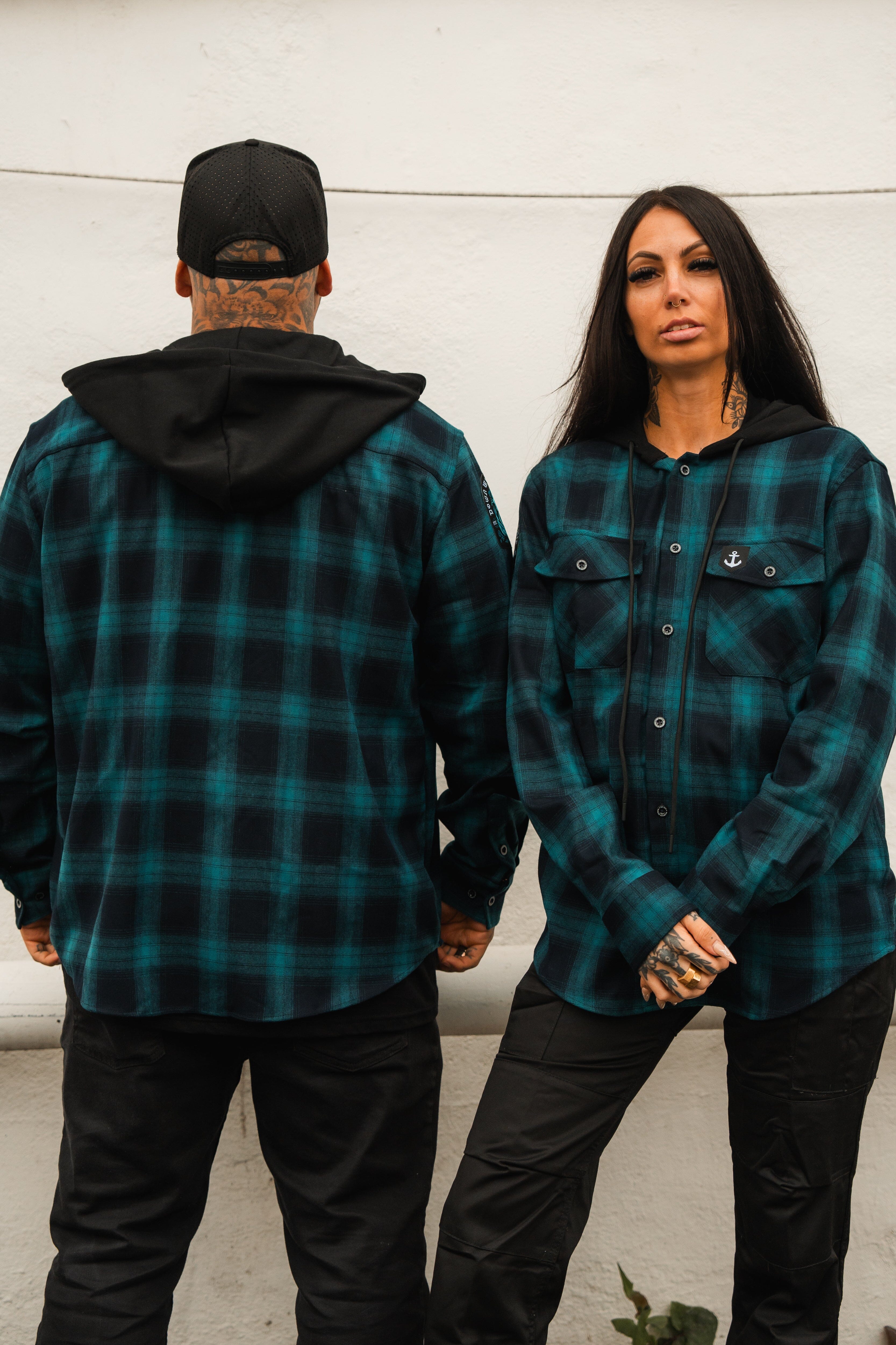 Ship Wreck Hooded Flannel