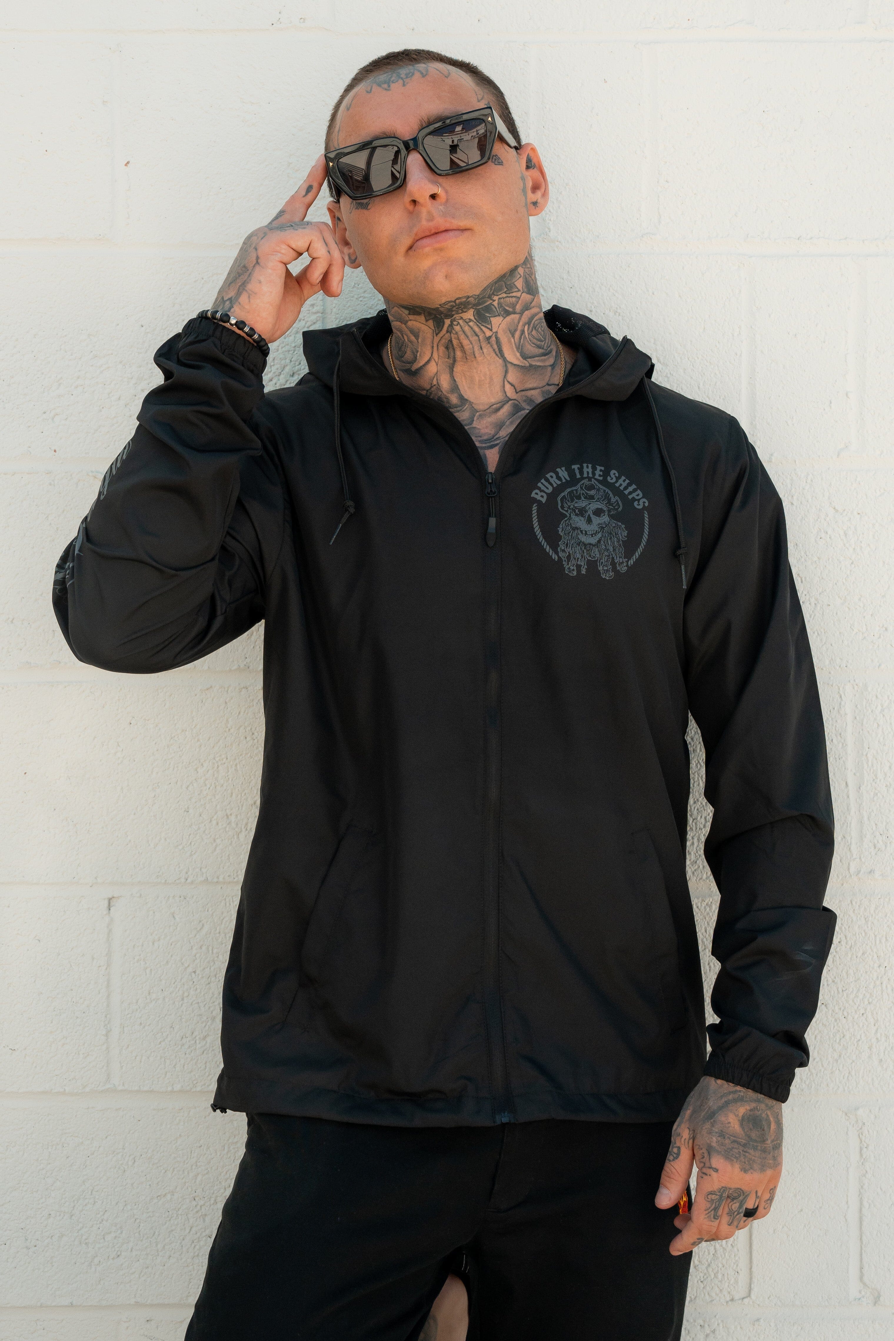 Burn The Ships Windbreaker Jacket