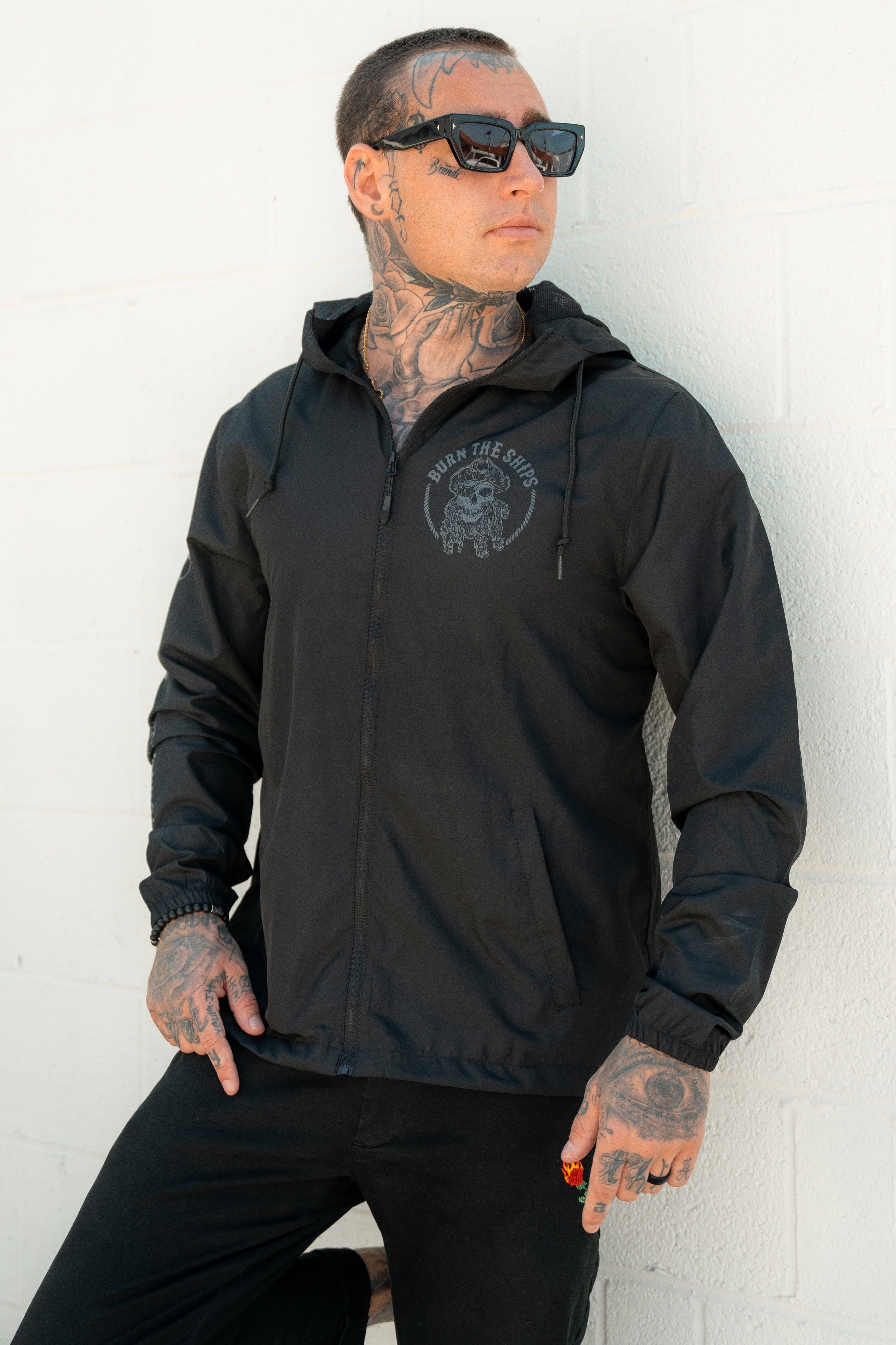 Burn The Ships Windbreaker Jacket