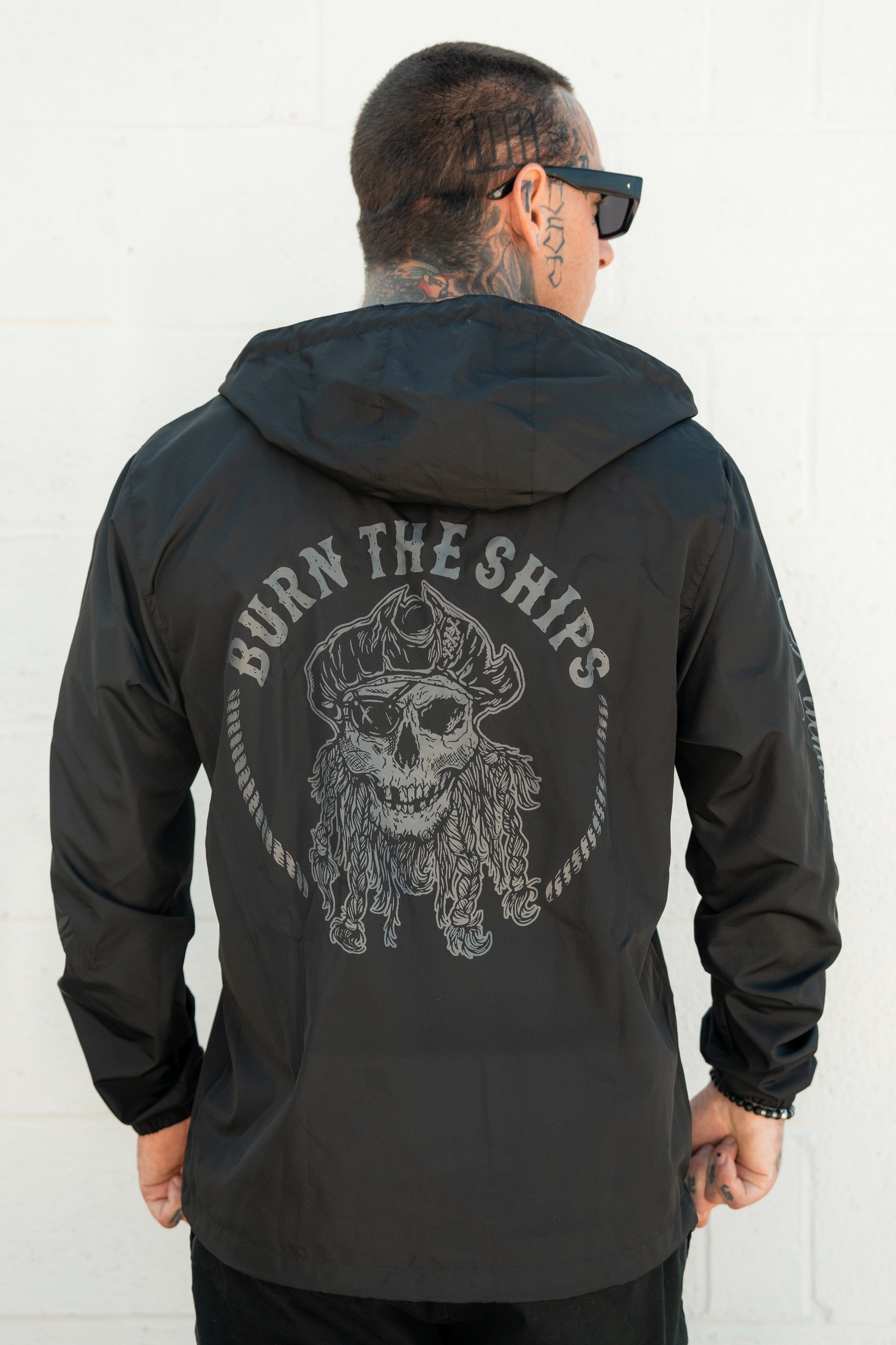 Burn The Ships Windbreaker Jacket
