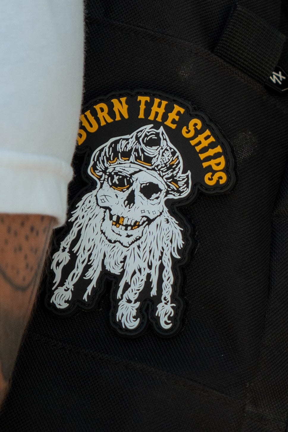 Burn The Ships PVC Patch