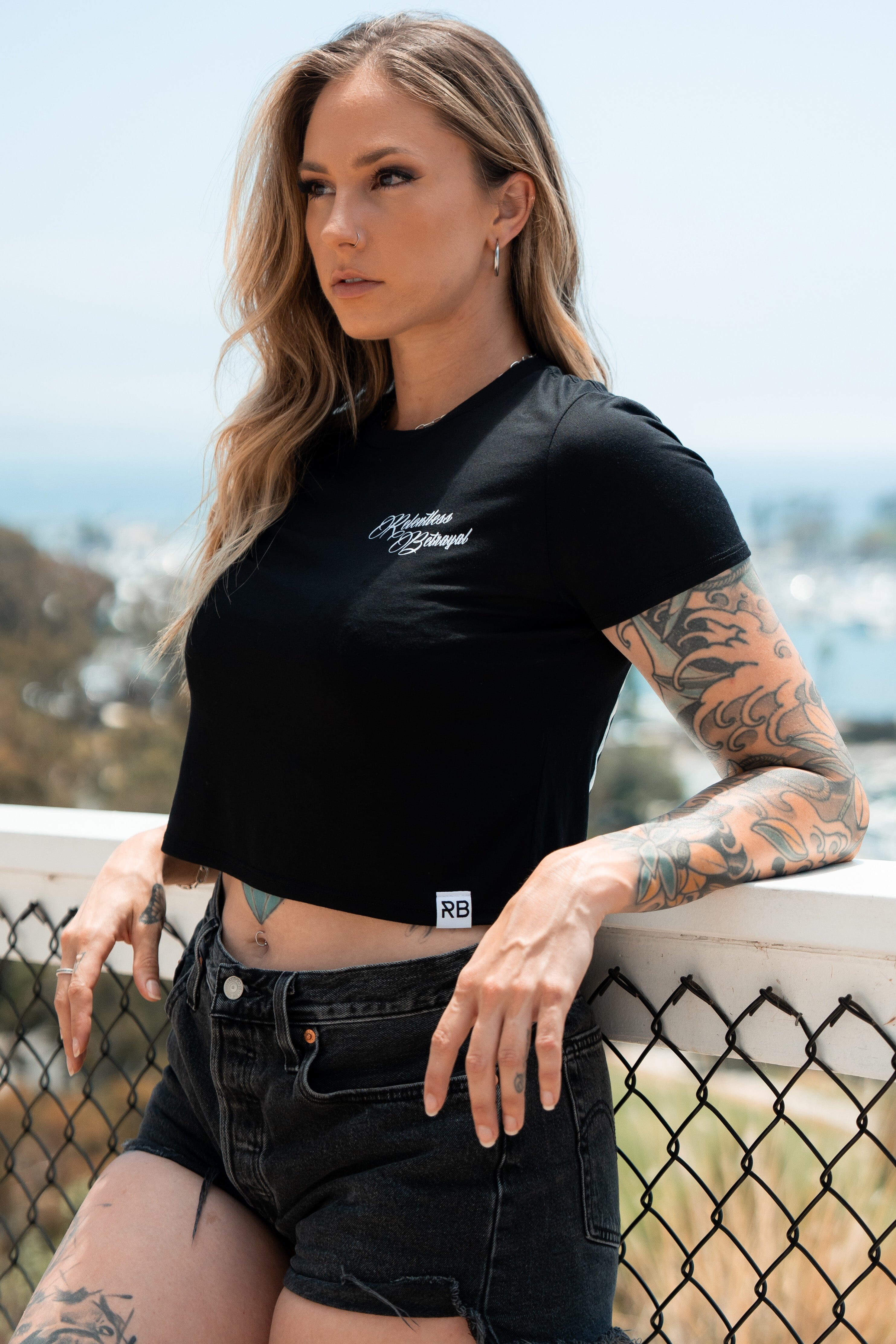 Skilled Sailor Crop Tee