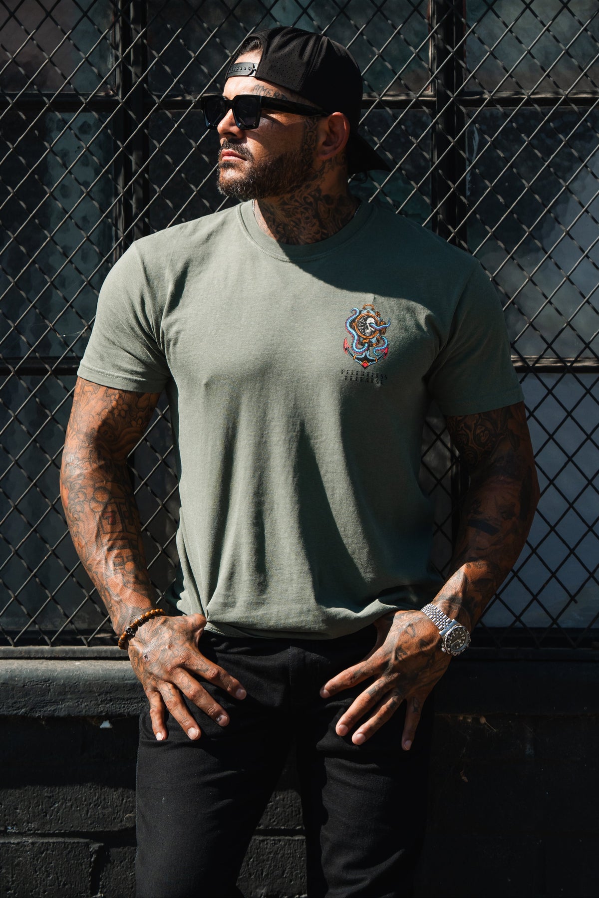No Safe Harbor Premium Olive T-Shirt