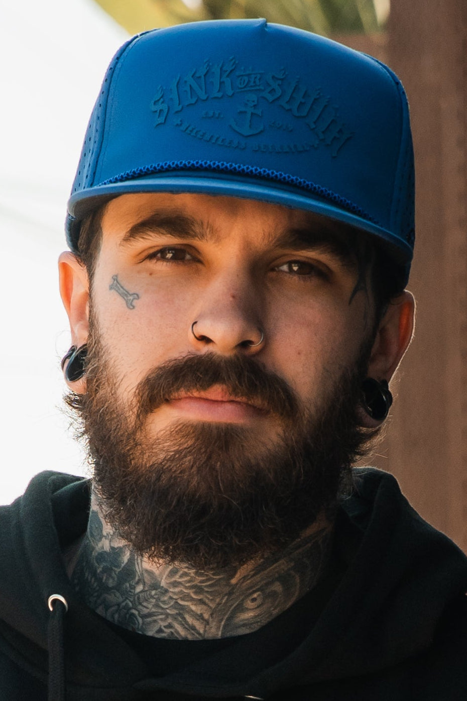 Dark Waters SOS Mute PVC Snapback