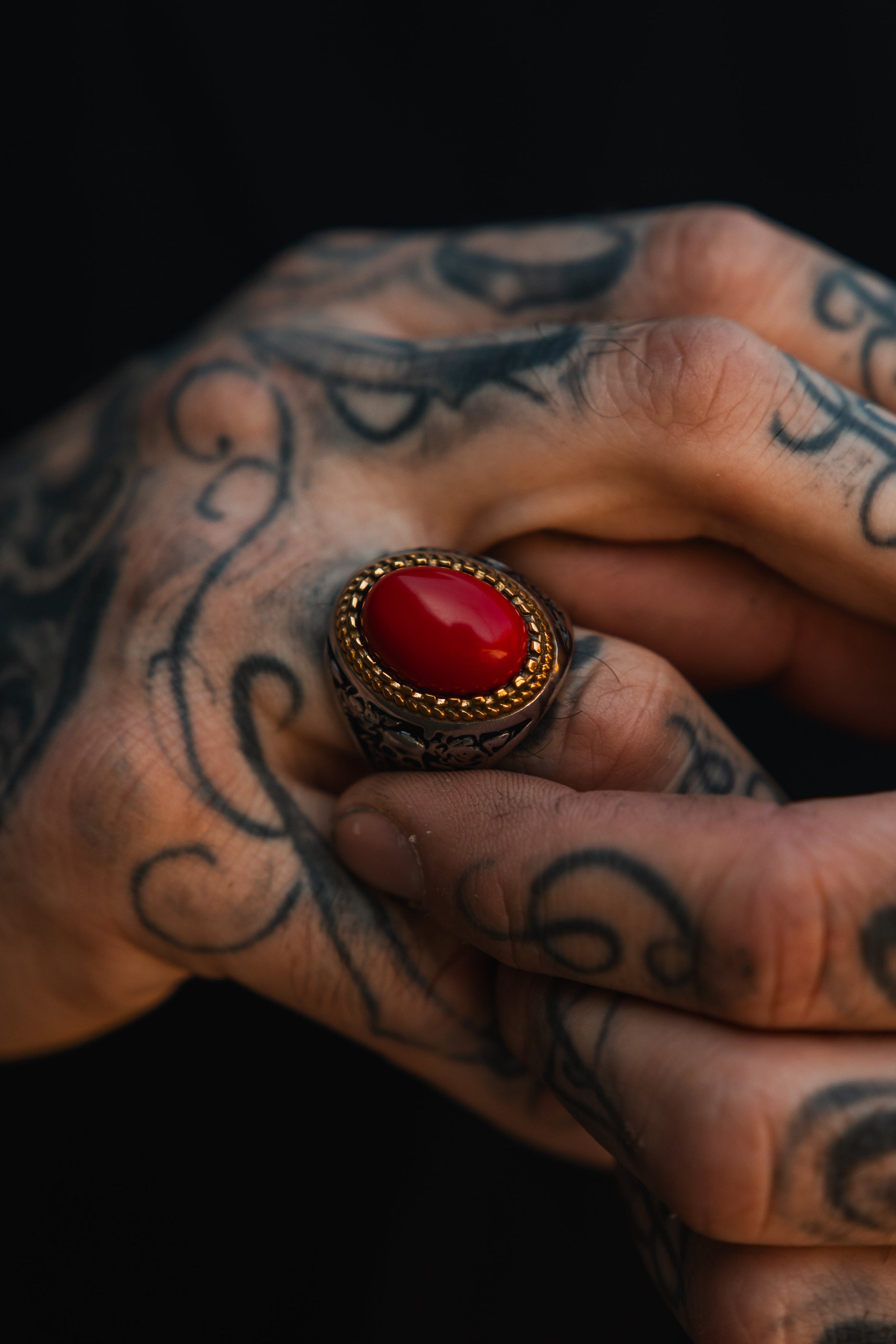 Burning Rose Ring