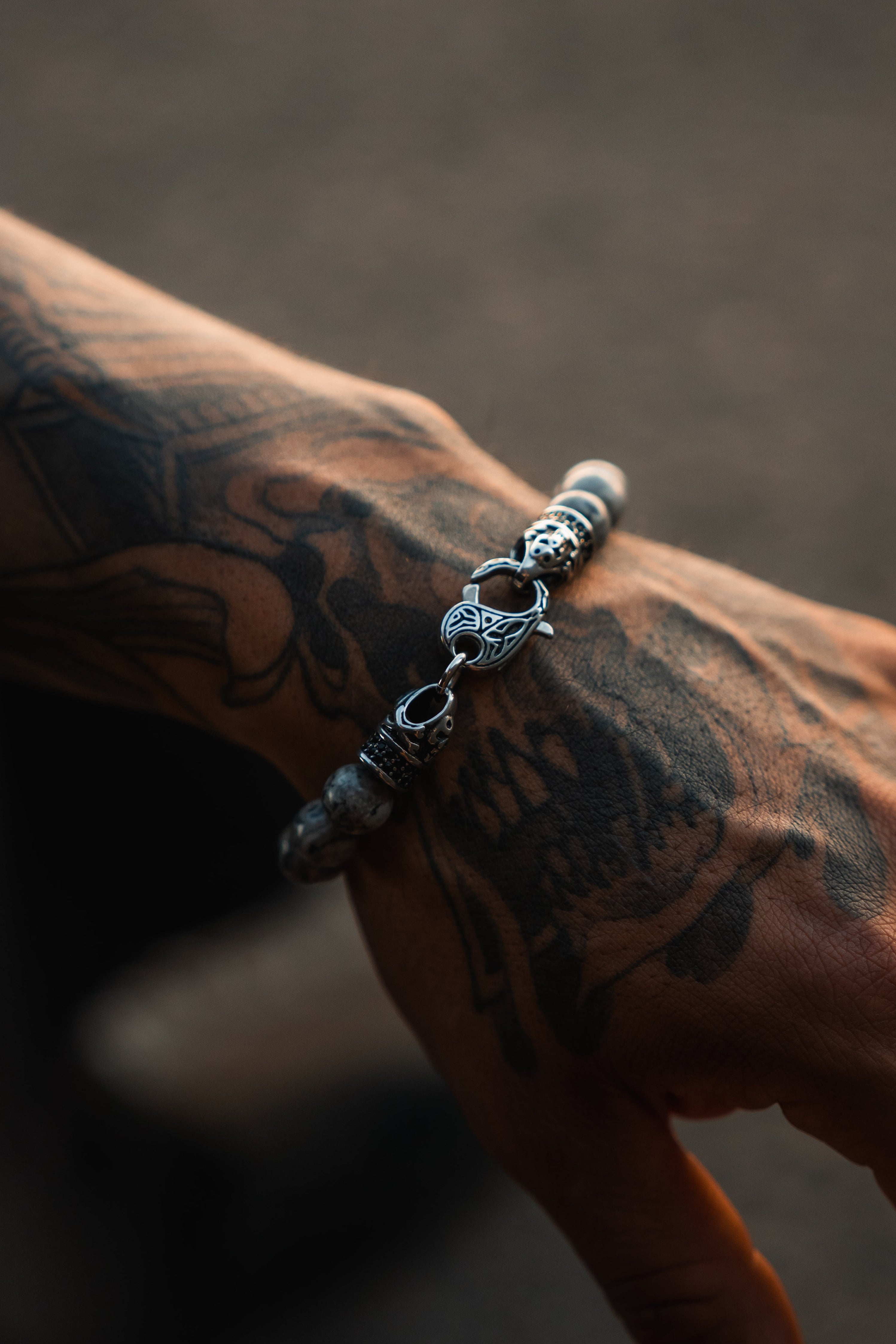 Storm Cloud Gemstone Bracelet