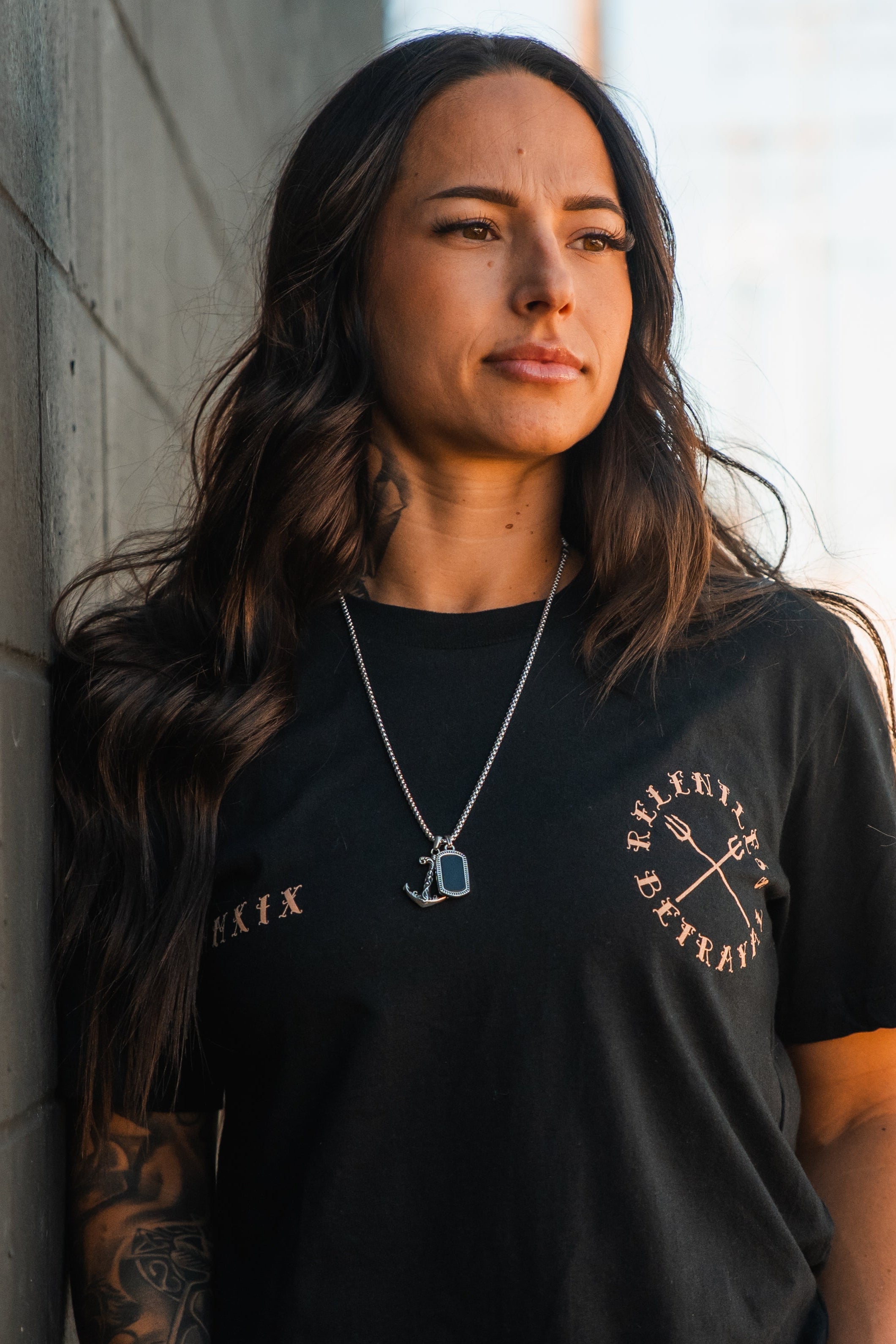 Anchored in Darkness Necklace