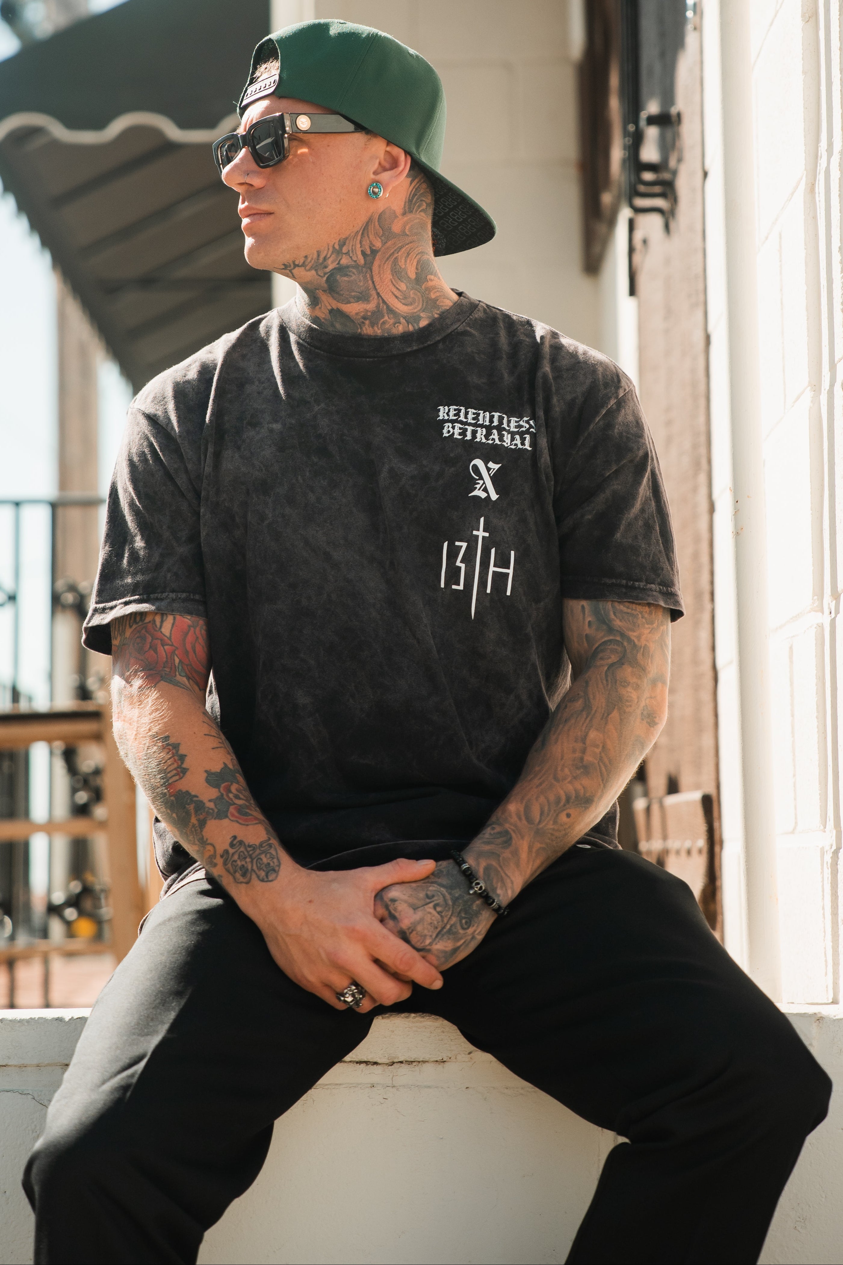Tattooed Child of God Premium Mineral Wash T-Shirt