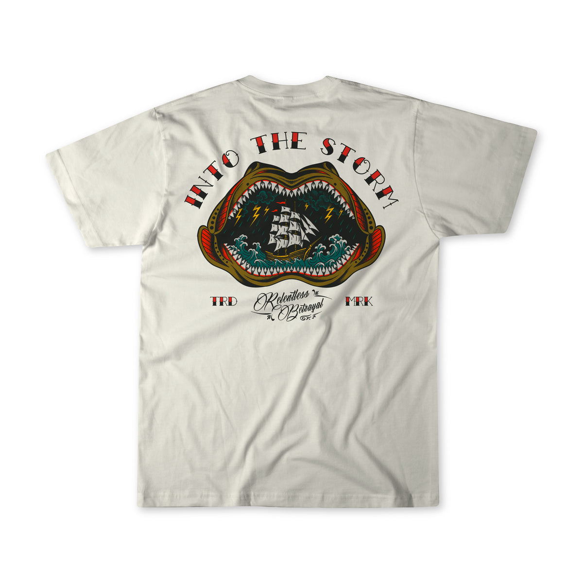 Into the Storm Premium Ivory T-Shirt