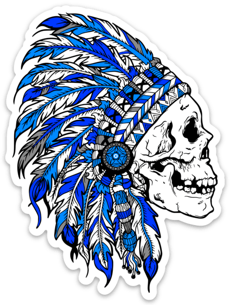 Trustless Chief Blue Decal